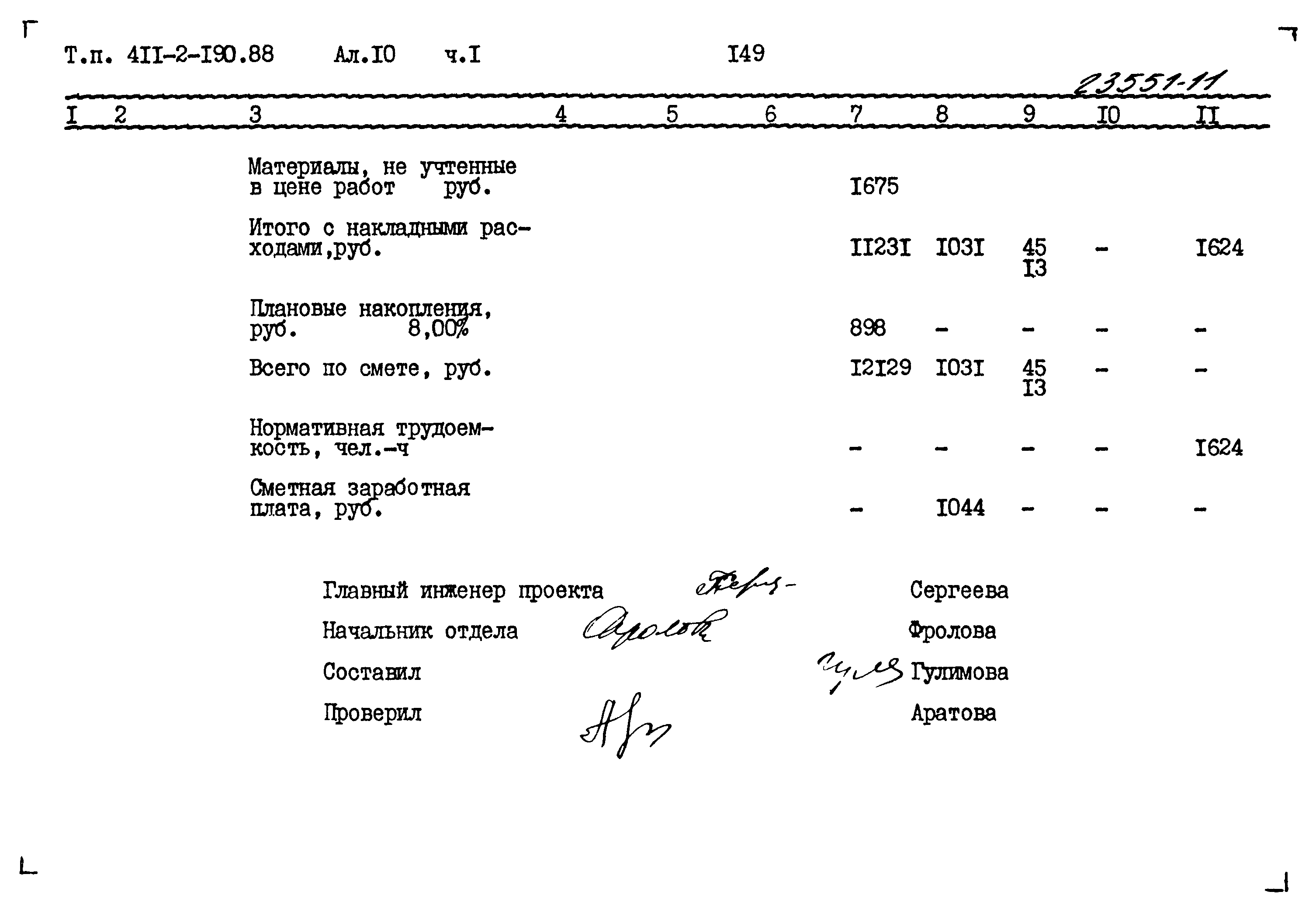 Типовой проект 411-2-190.88