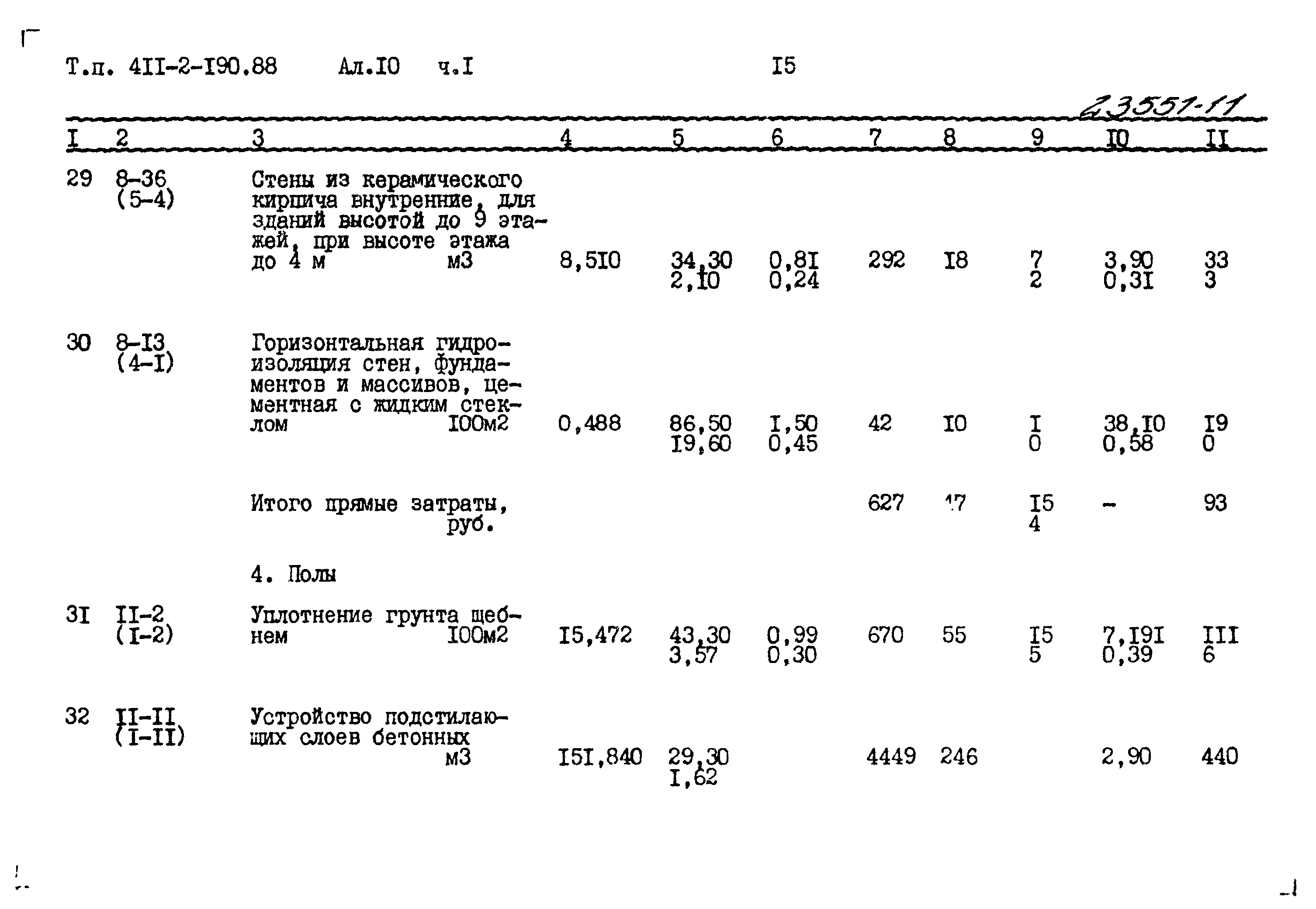Типовой проект 411-2-190.88
