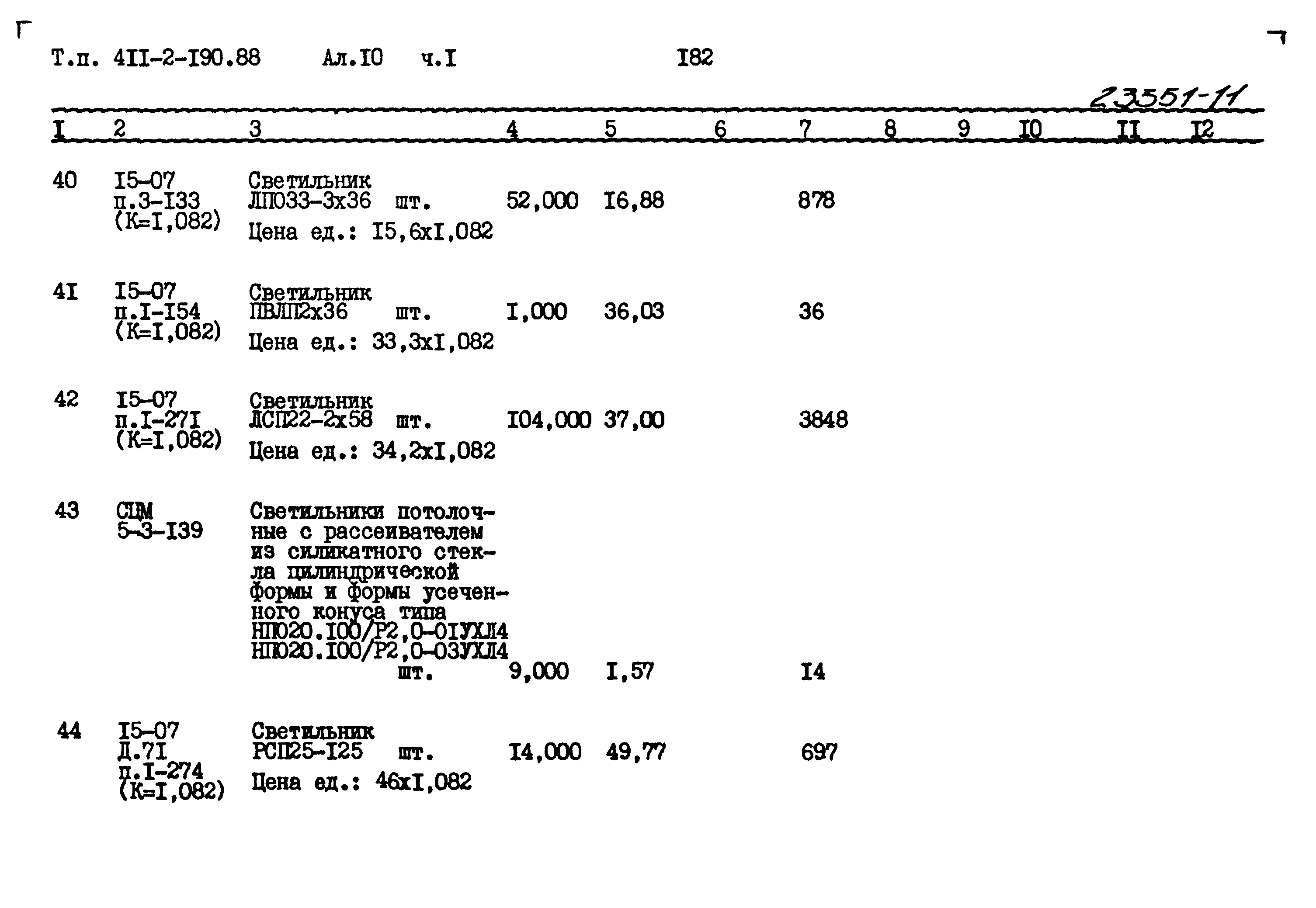 Типовой проект 411-2-190.88