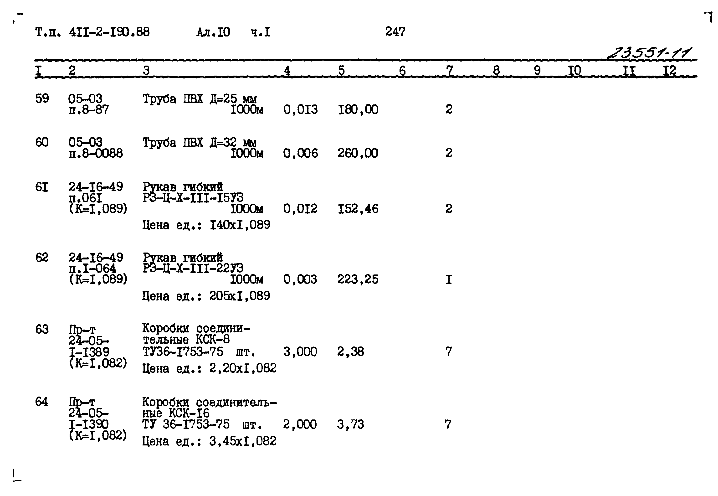 Типовой проект 411-2-190.88