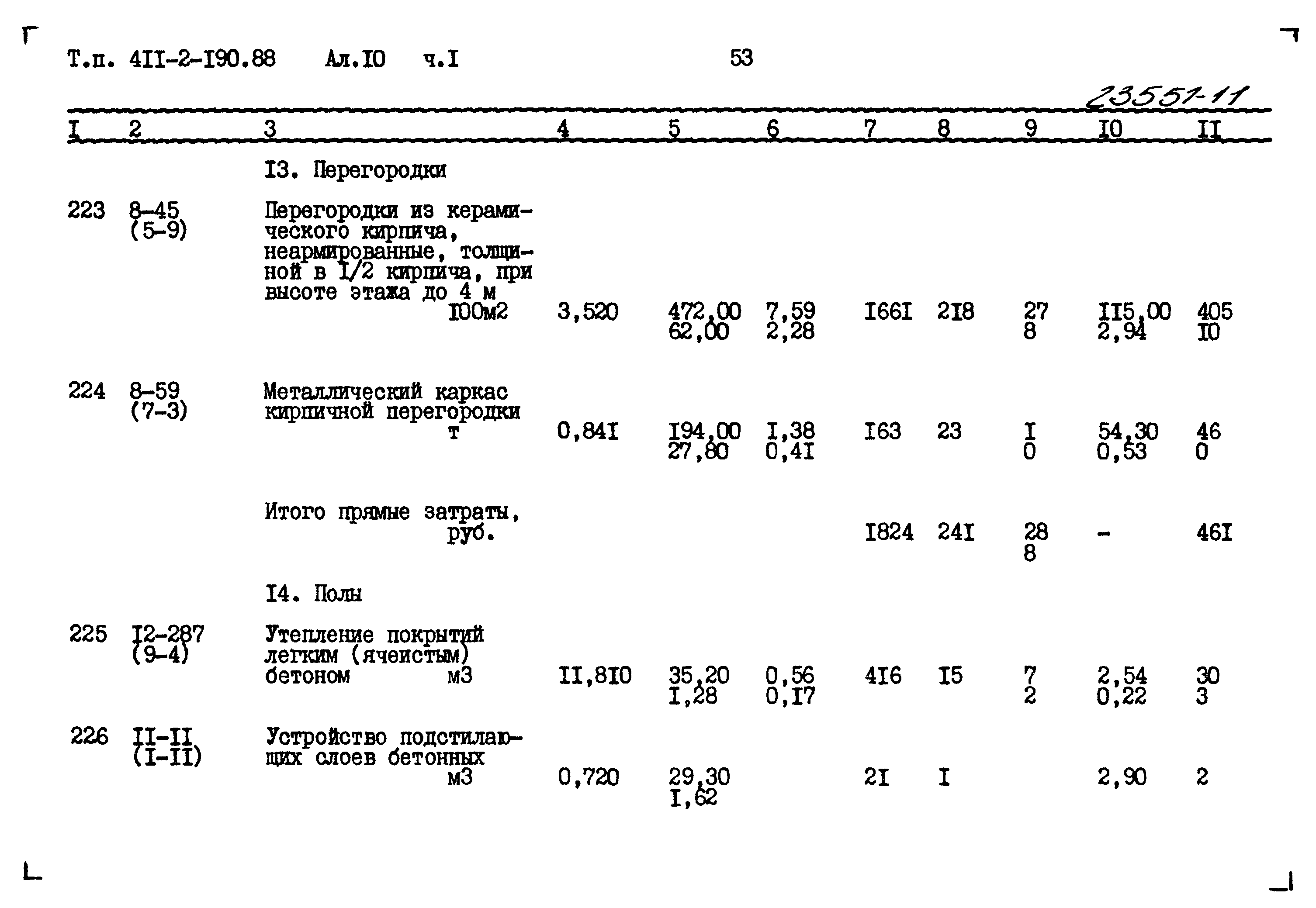 Типовой проект 411-2-190.88