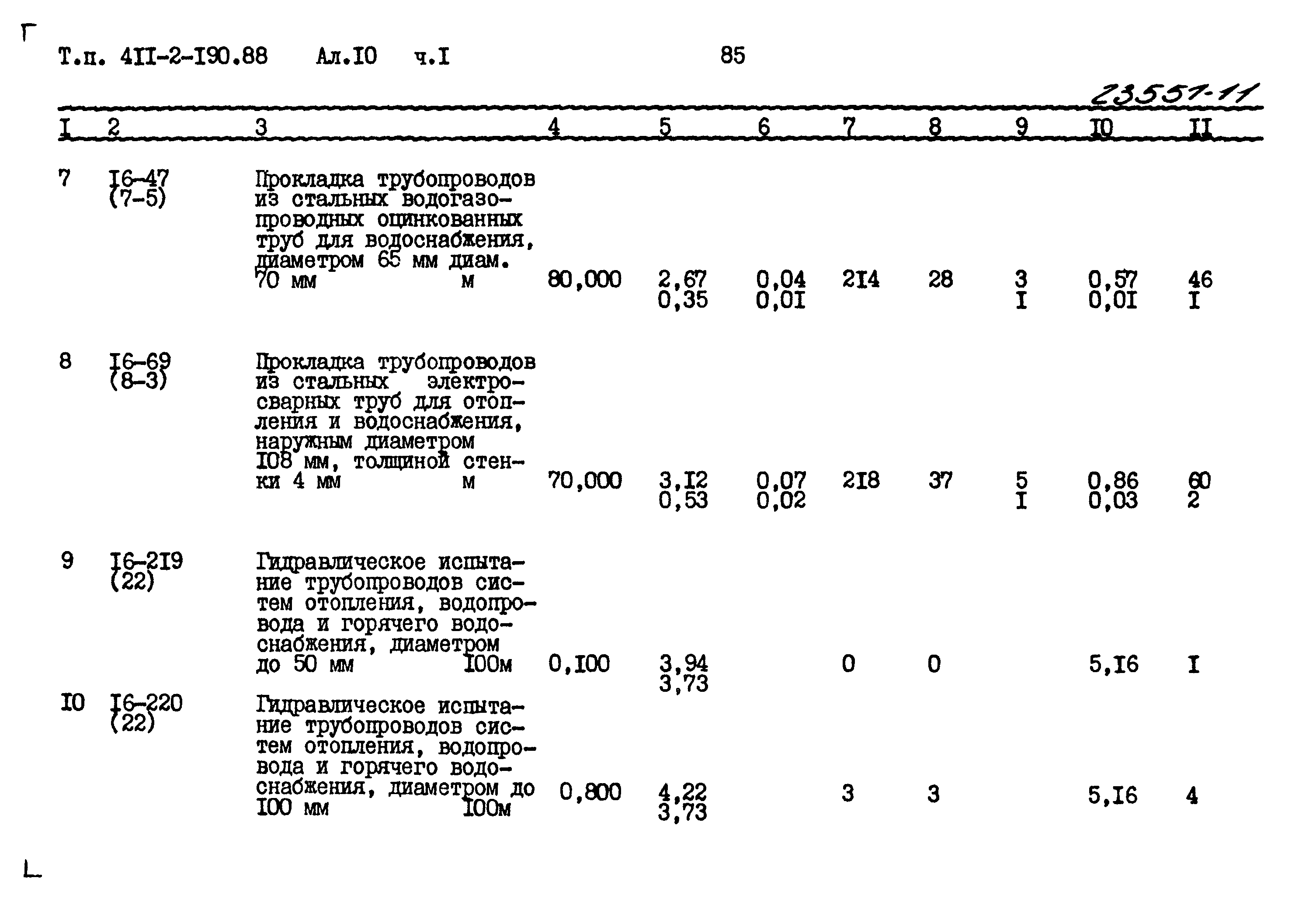 Типовой проект 411-2-190.88