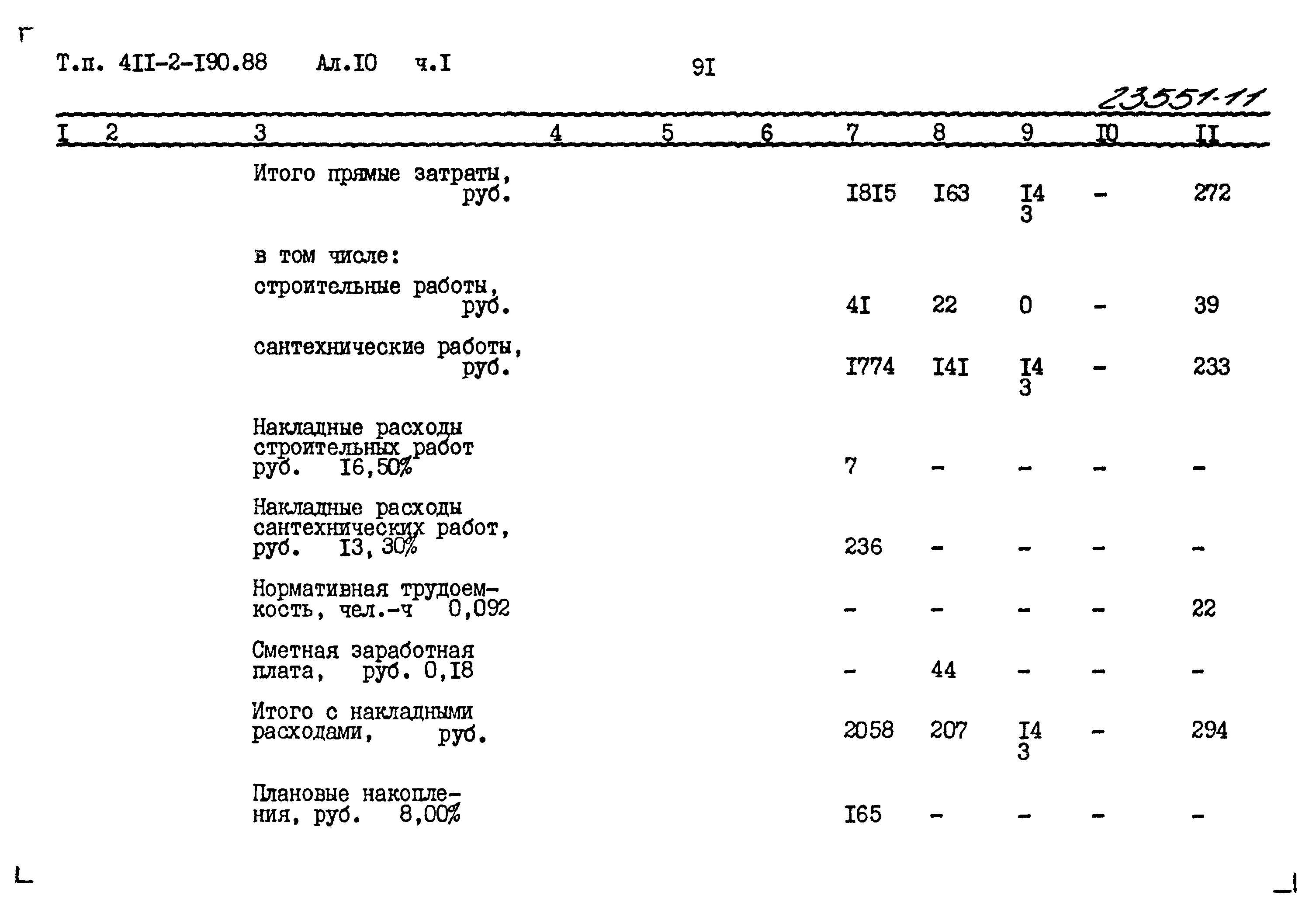 Типовой проект 411-2-190.88