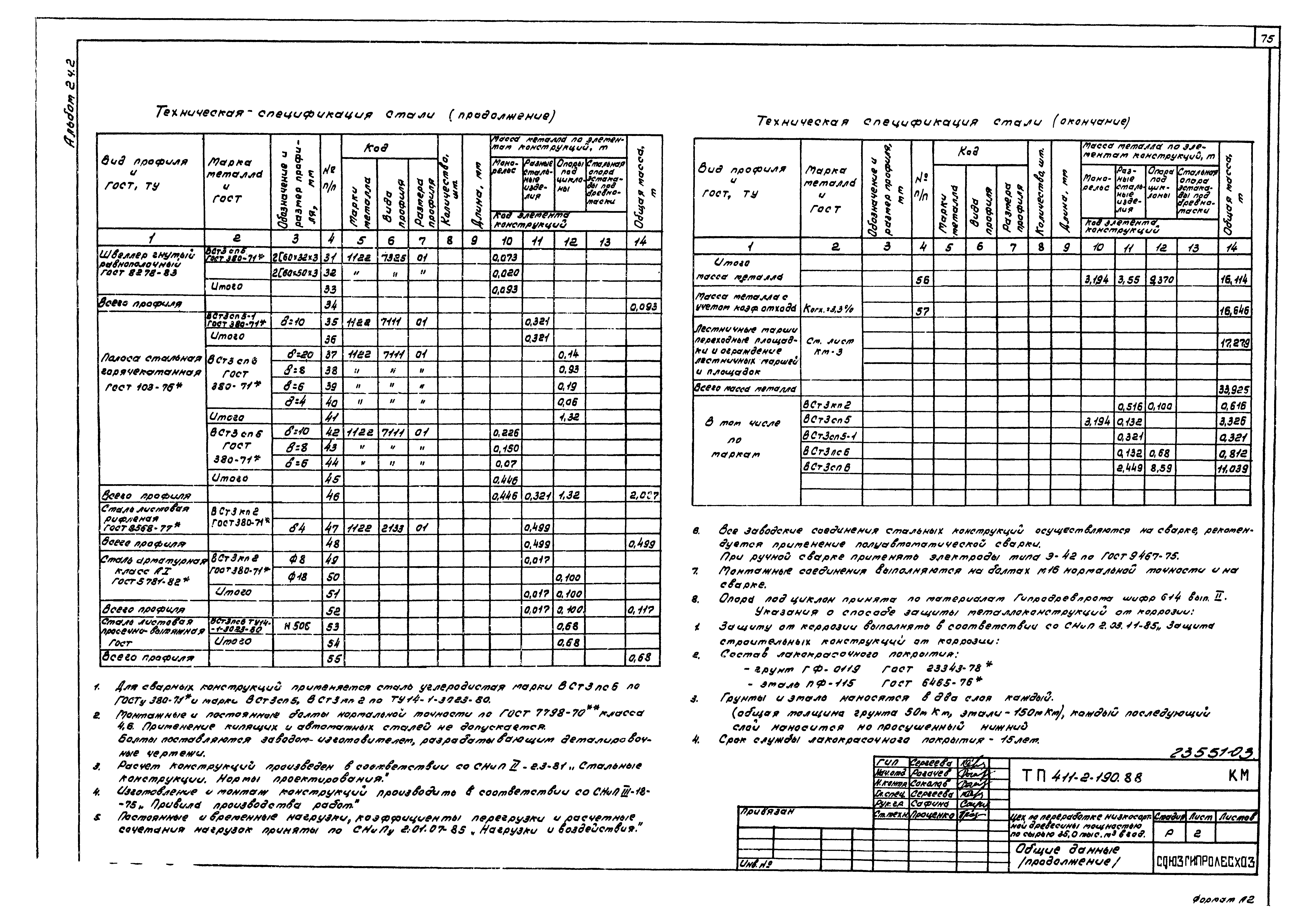 Типовой проект 411-2-190.88