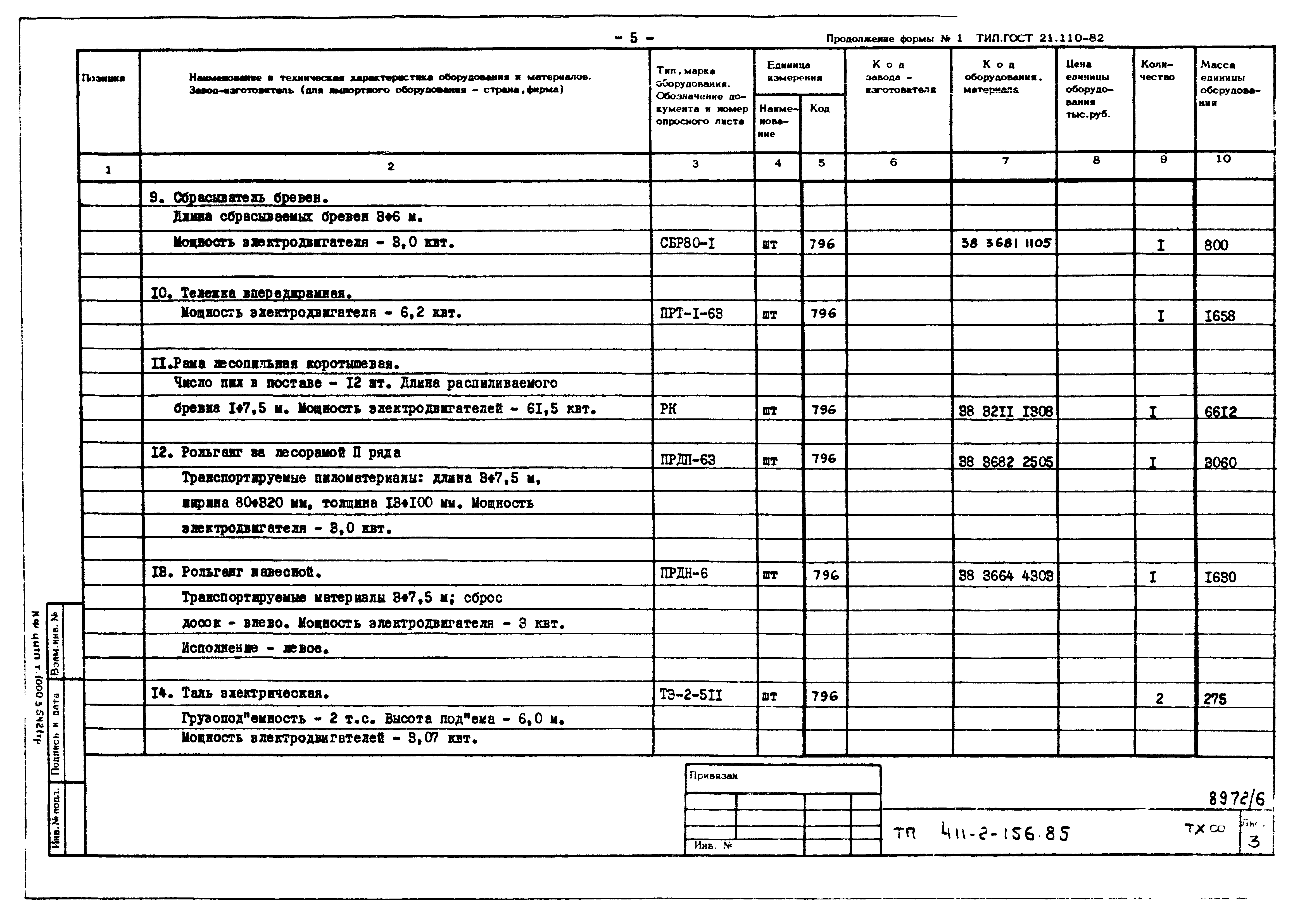 Типовой проект 411-2-156.85