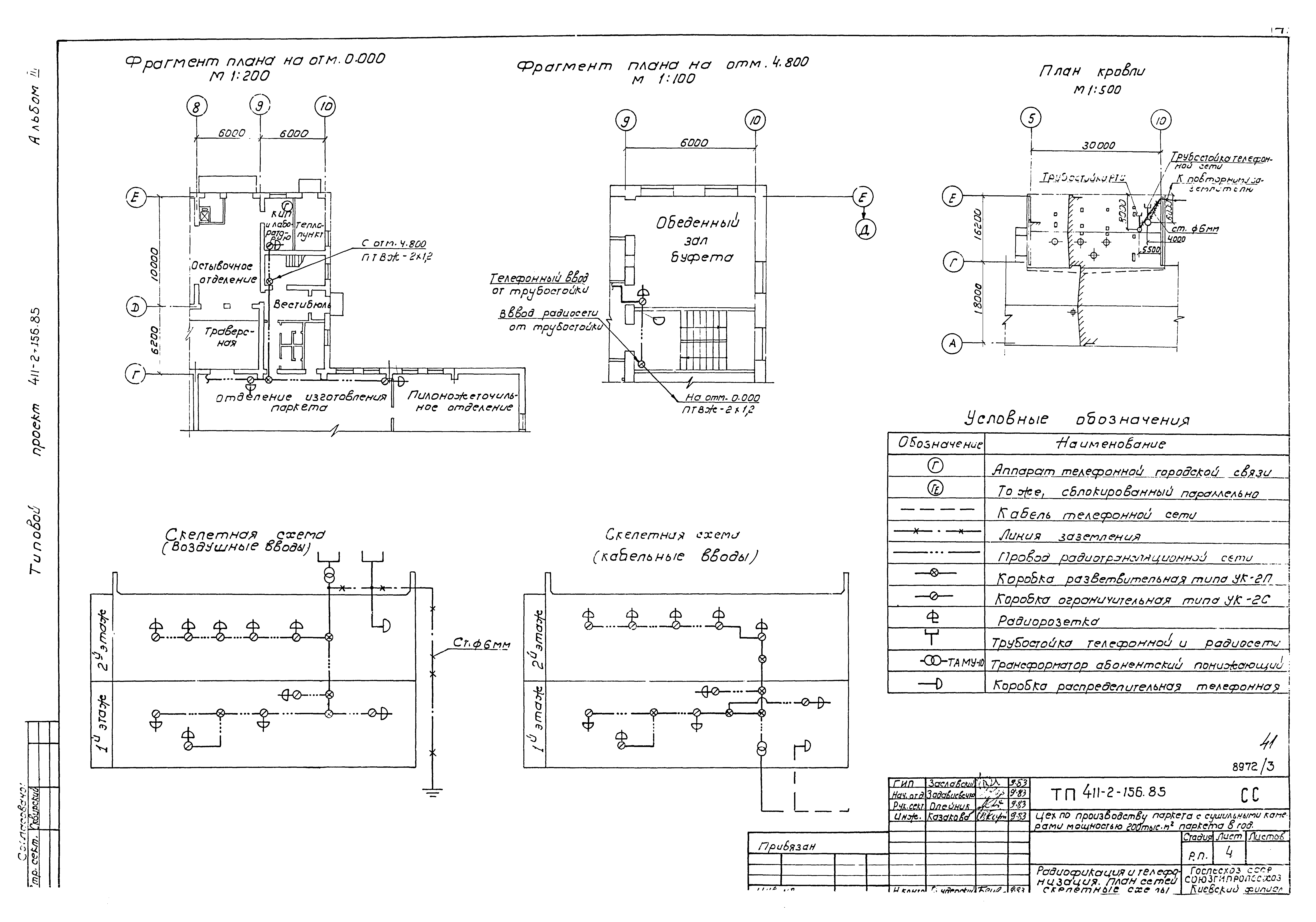 Типовой проект 411-2-156.85