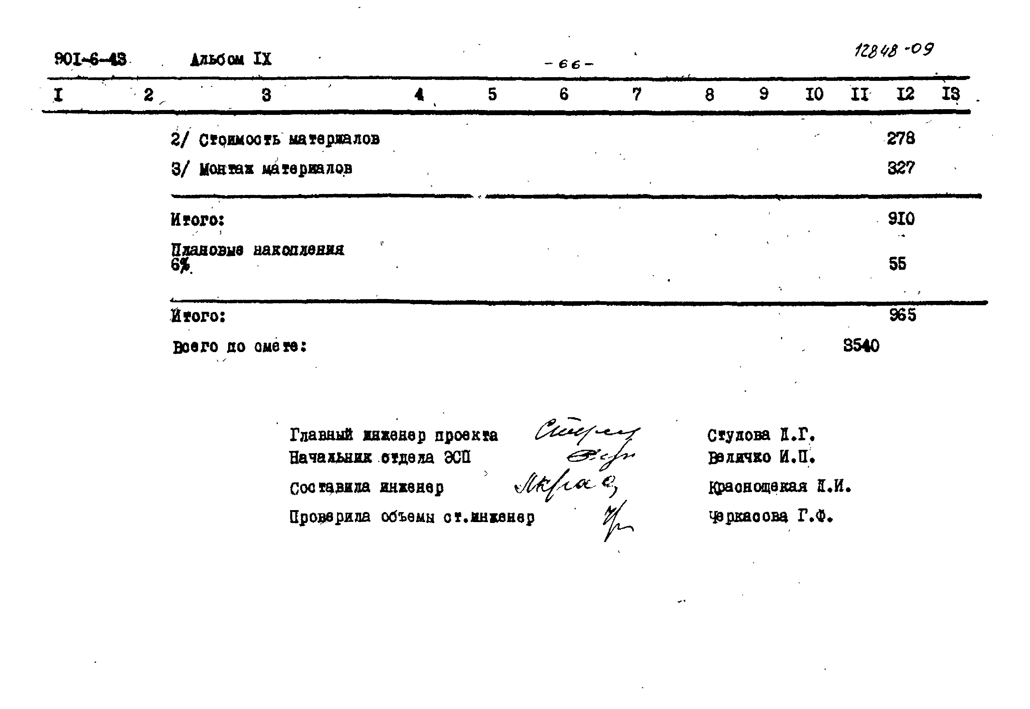 Типовой проект 901-6-43