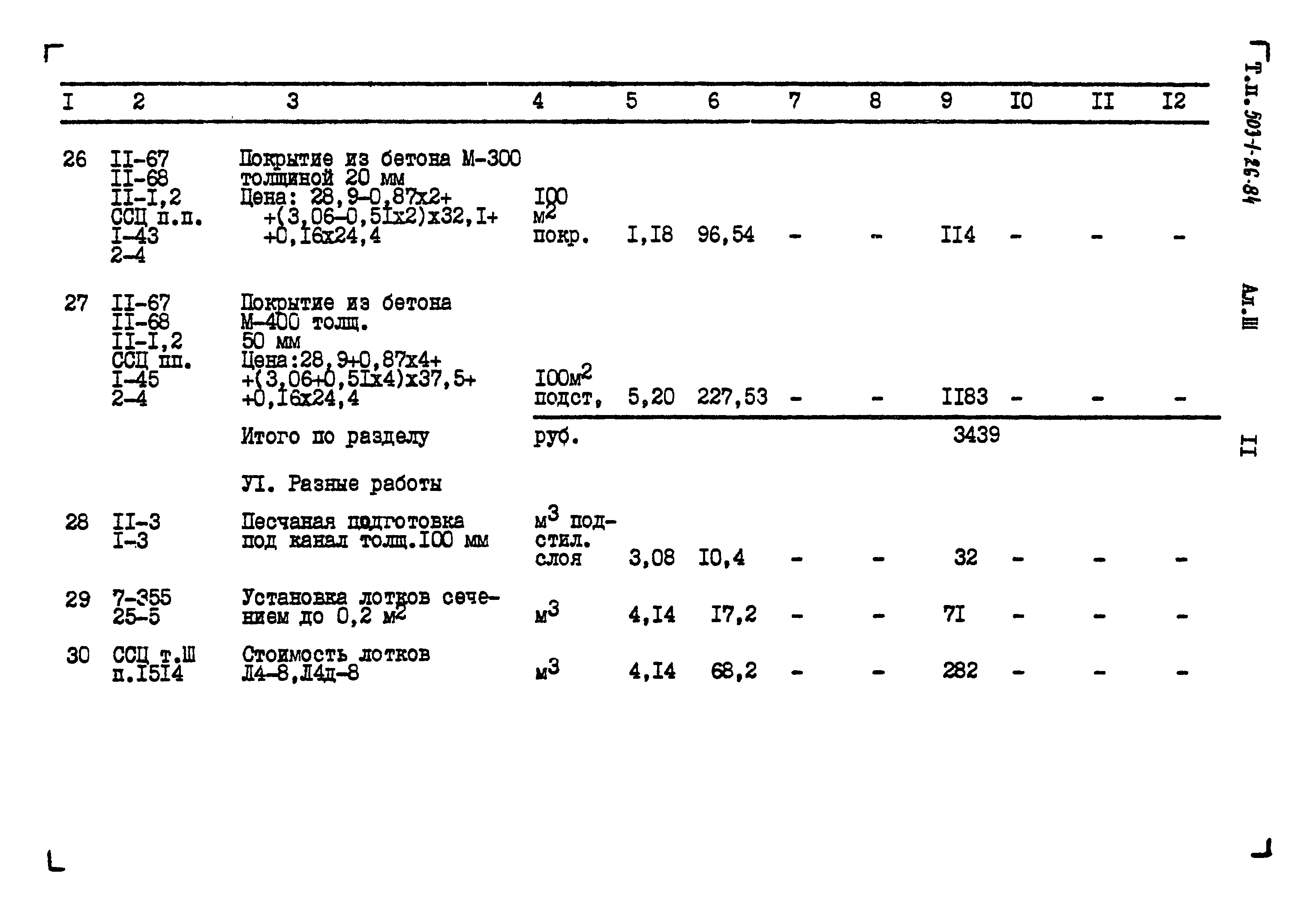 Типовой проект 503-1-26.84