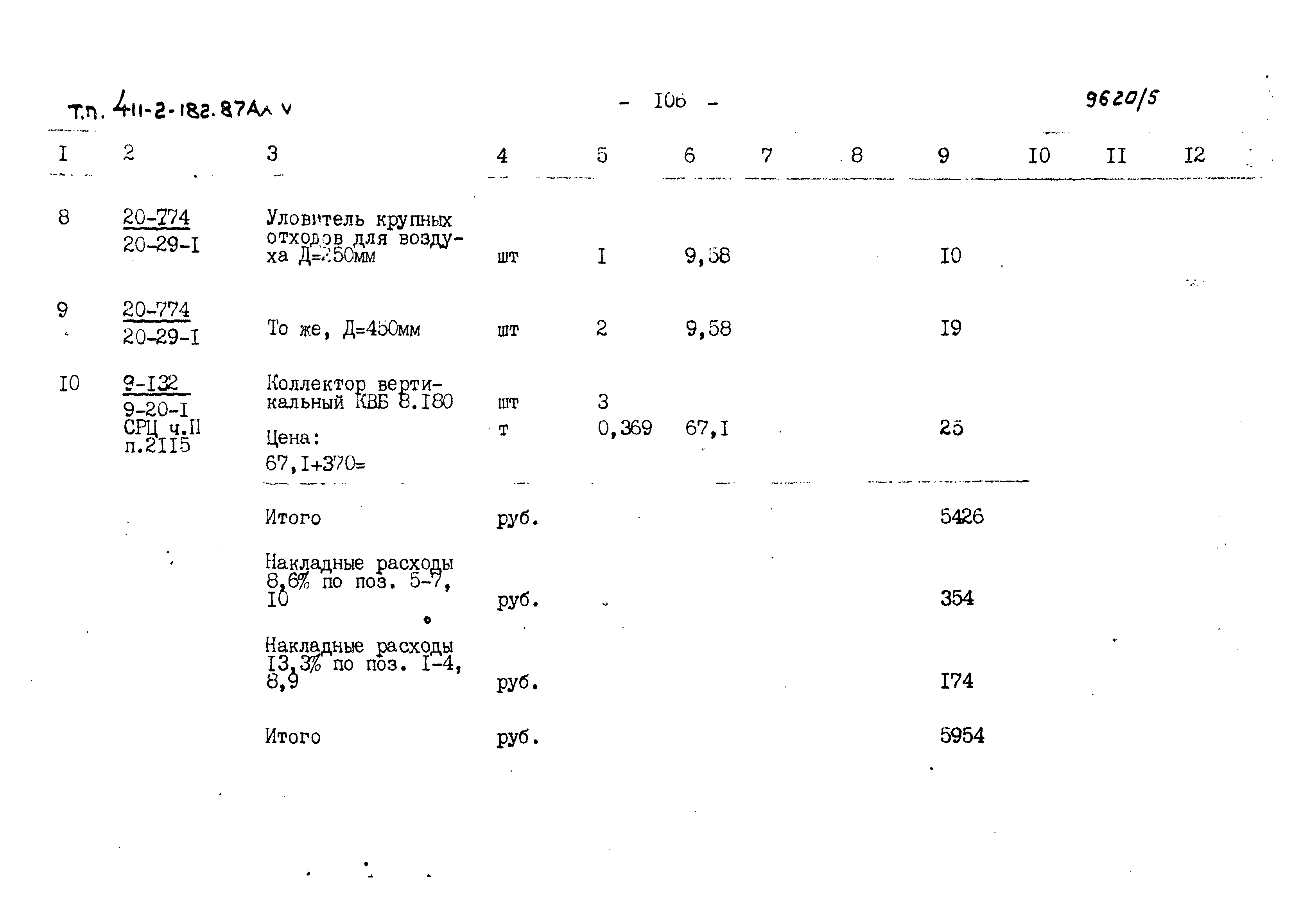 Типовой проект 411-2-182.87