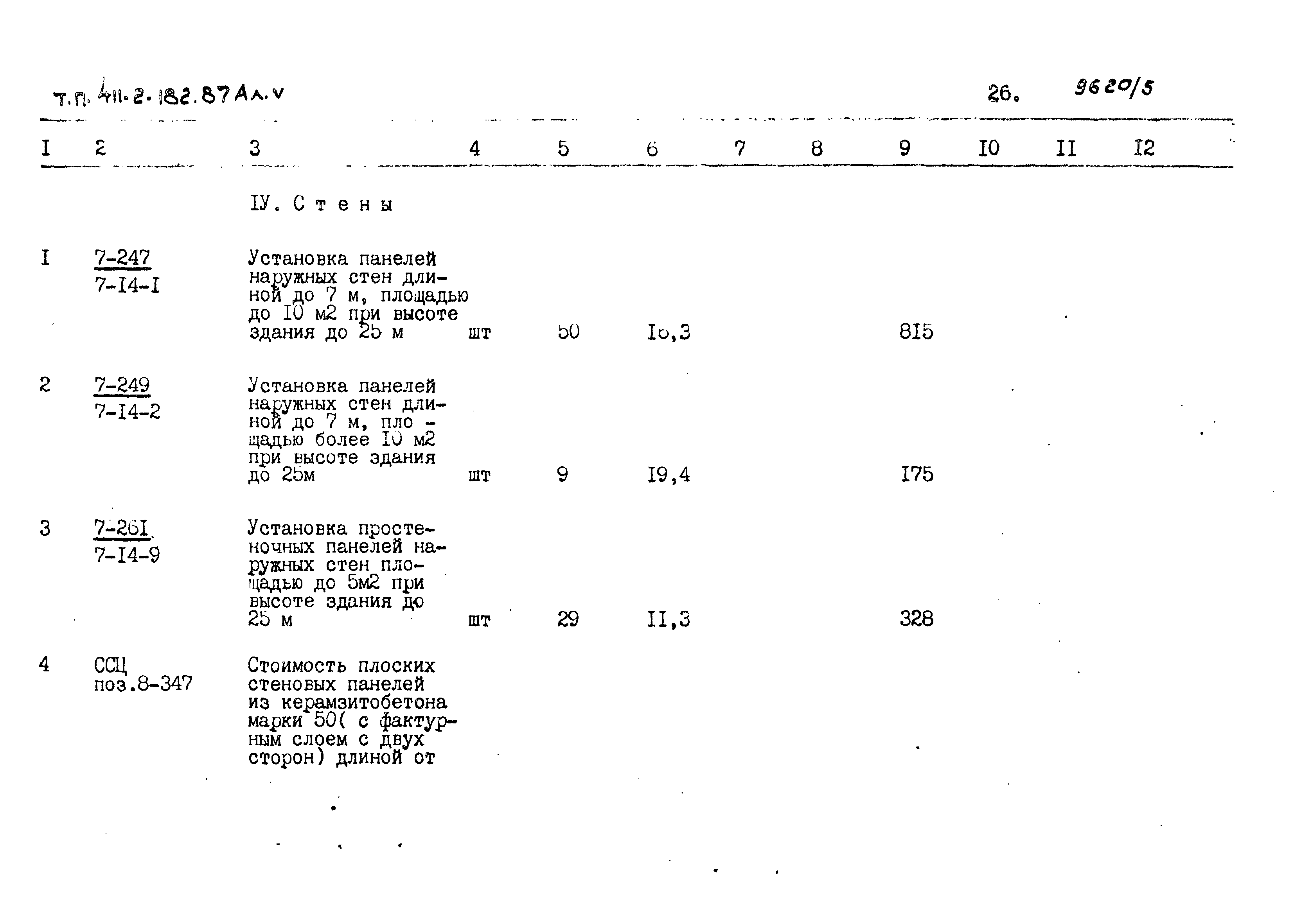 Типовой проект 411-2-182.87