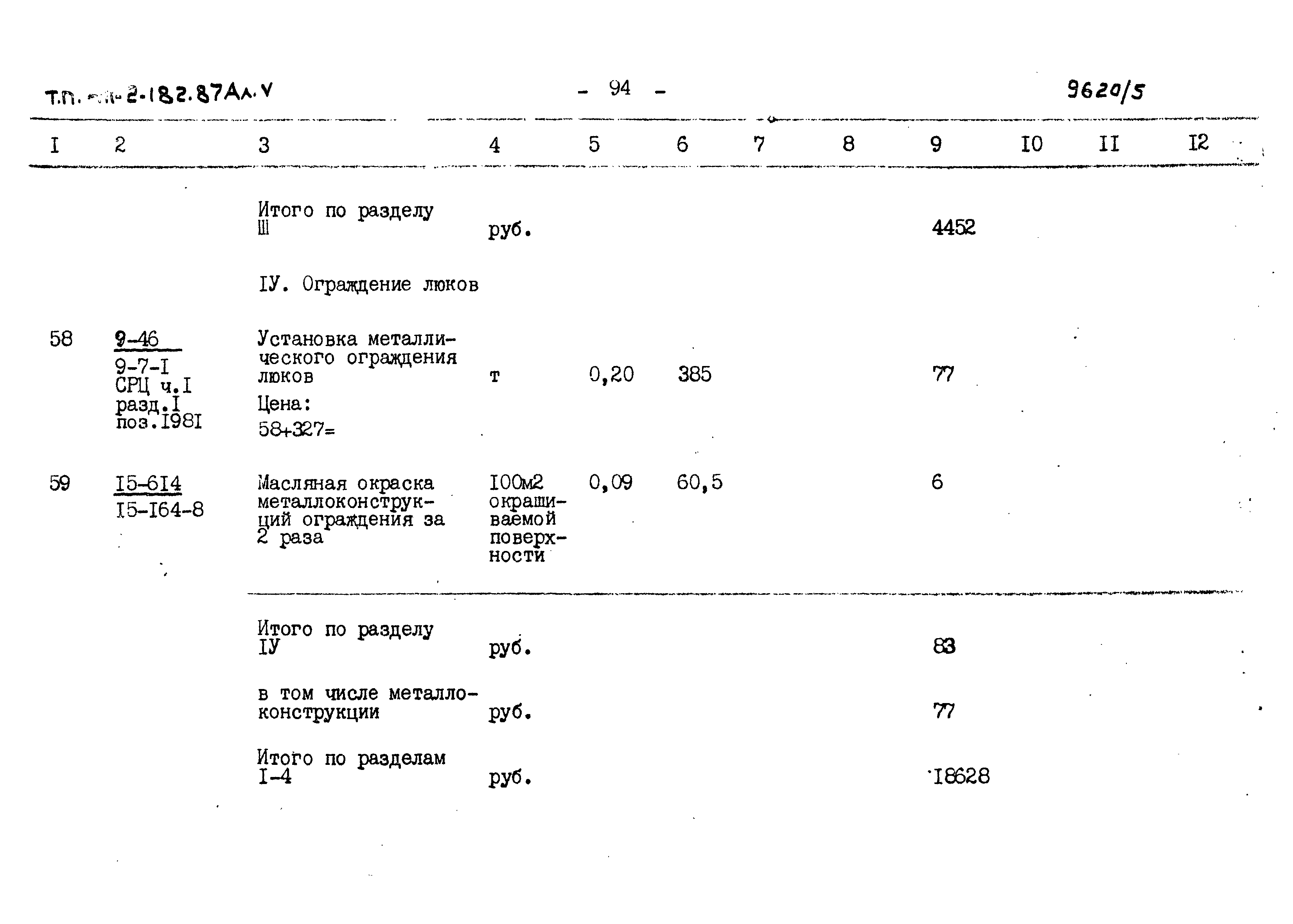 Типовой проект 411-2-182.87