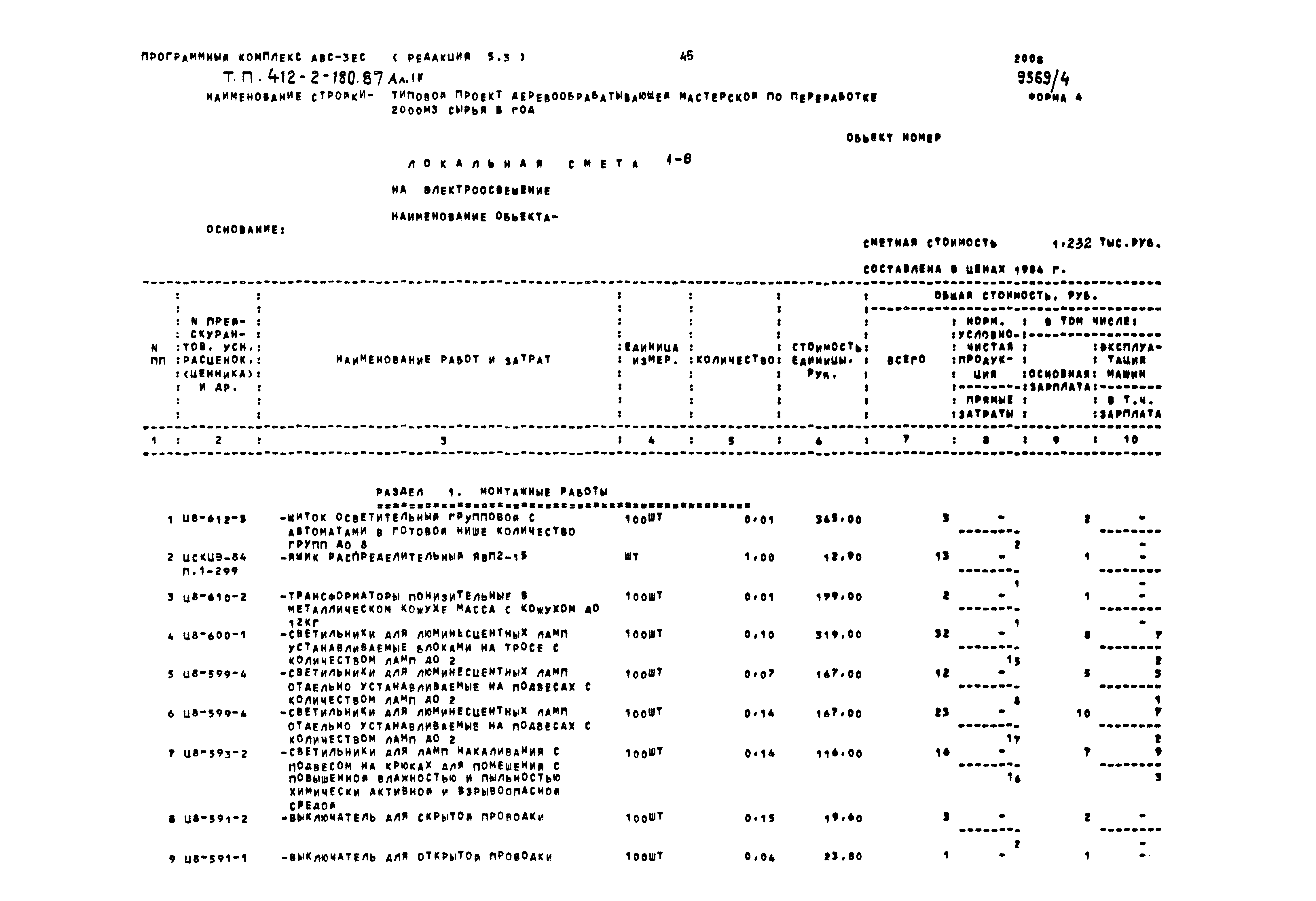 Типовой проект 411-2-180.87