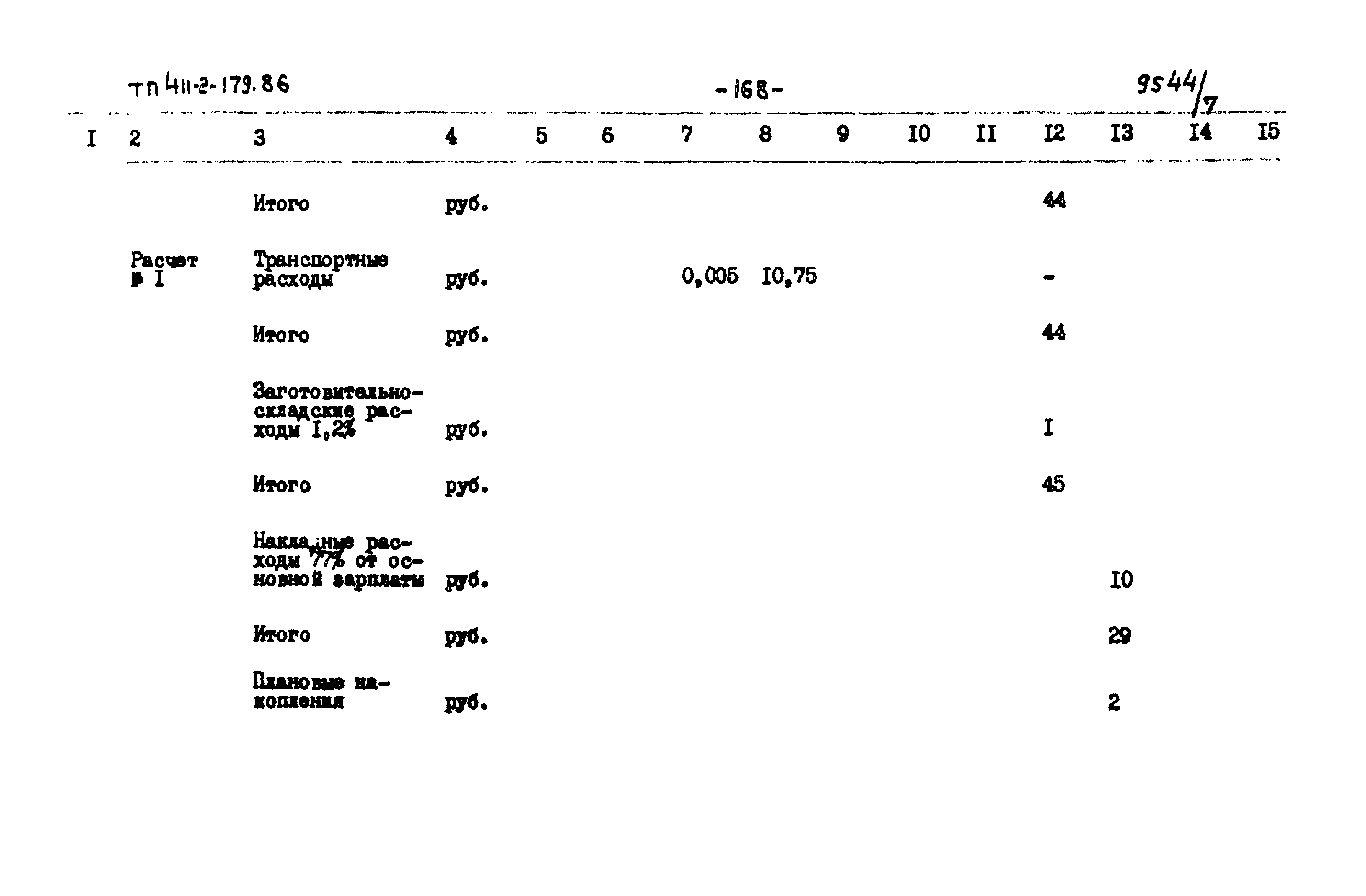 Типовой проект 411-2-179.86