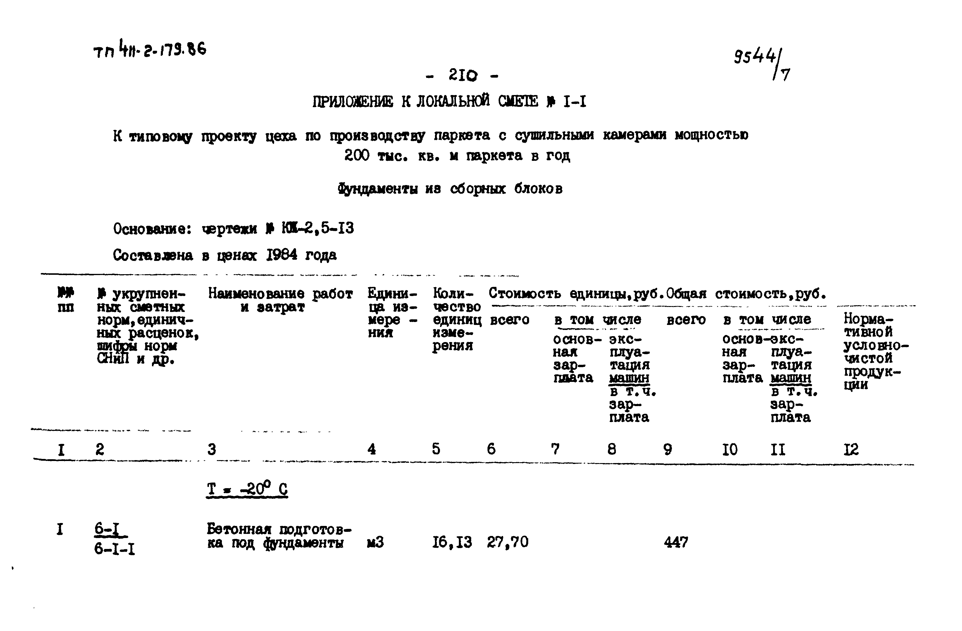 Типовой проект 411-2-179.86