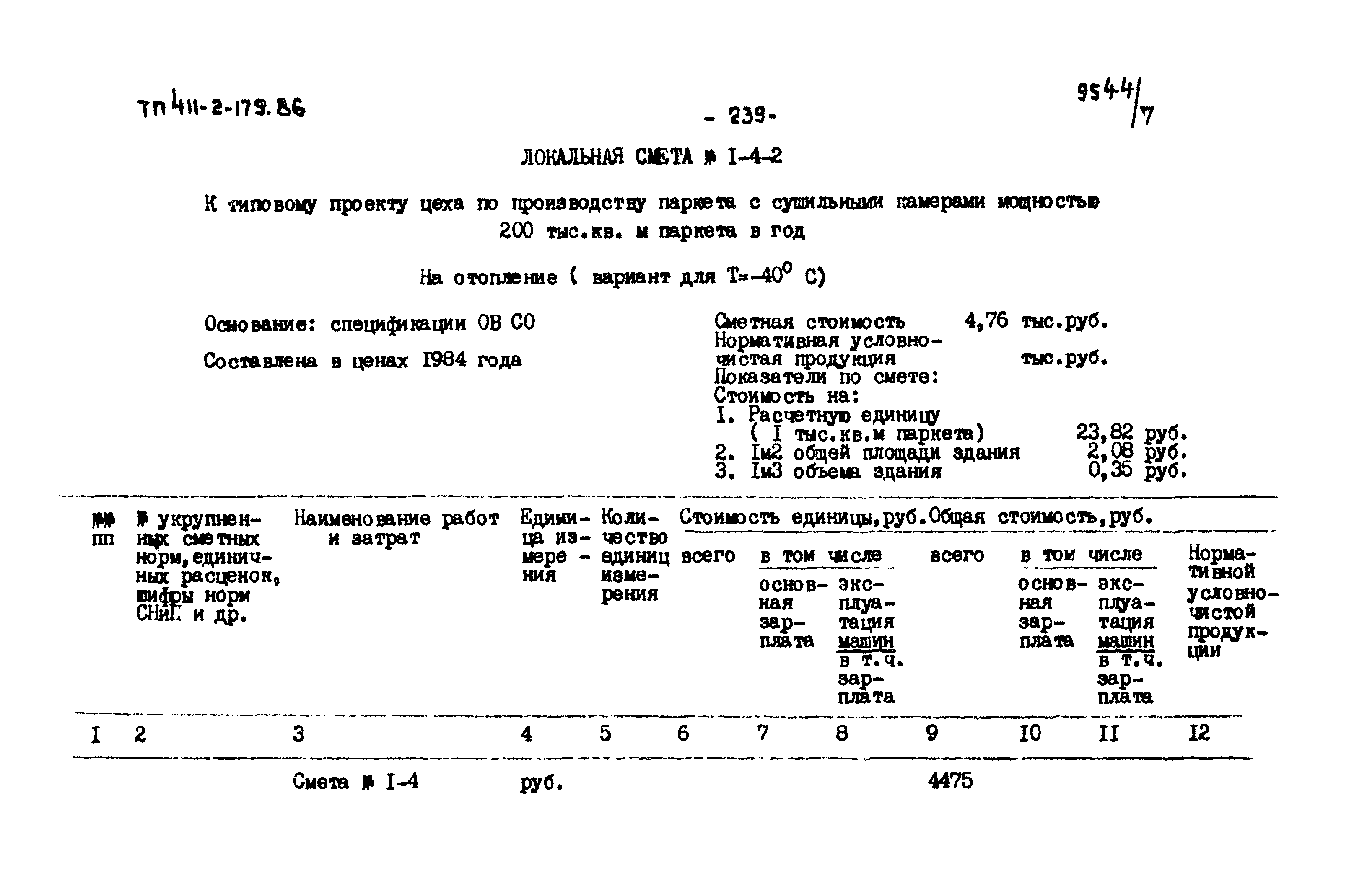 Типовой проект 411-2-179.86