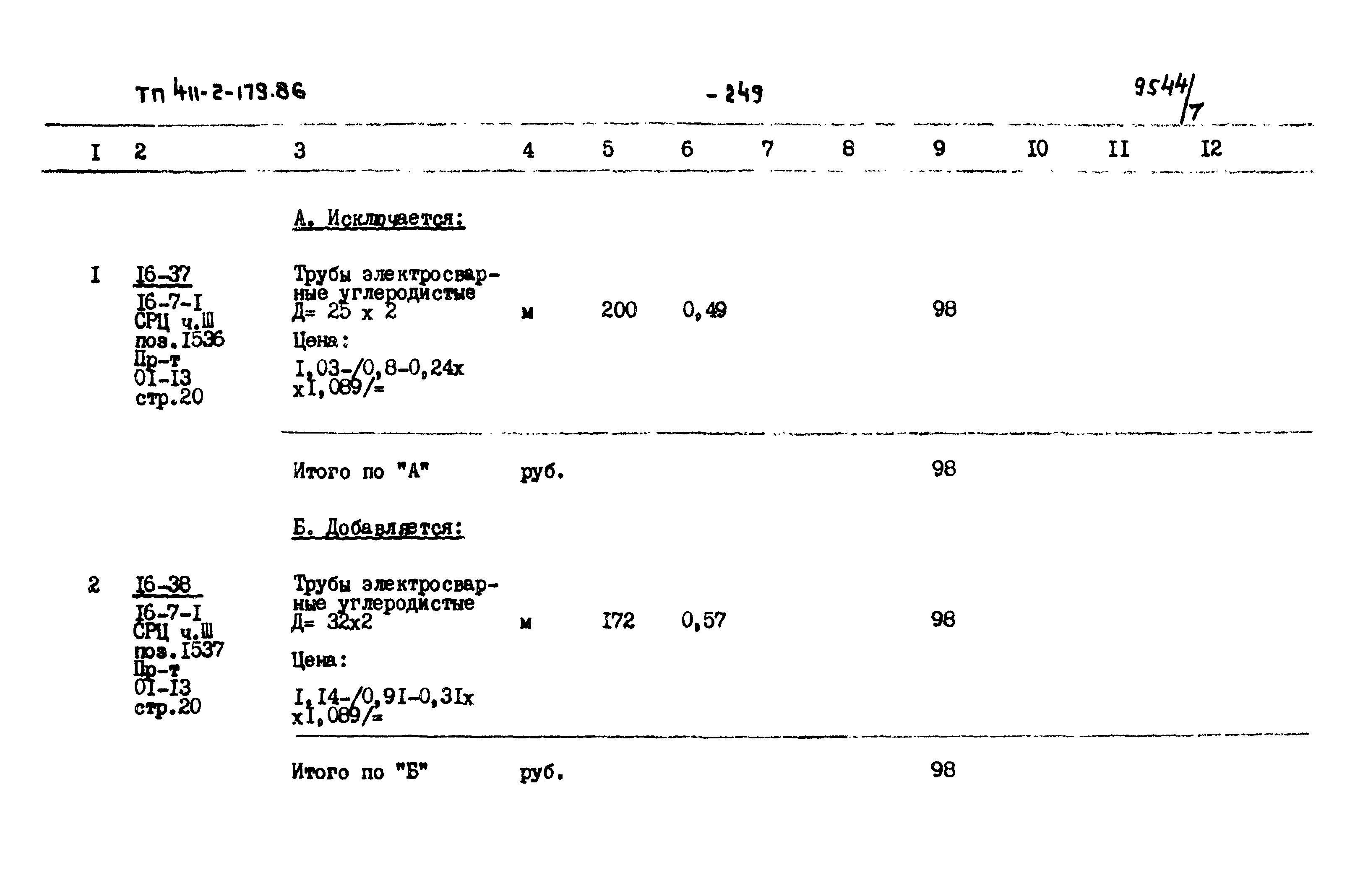 Типовой проект 411-2-179.86