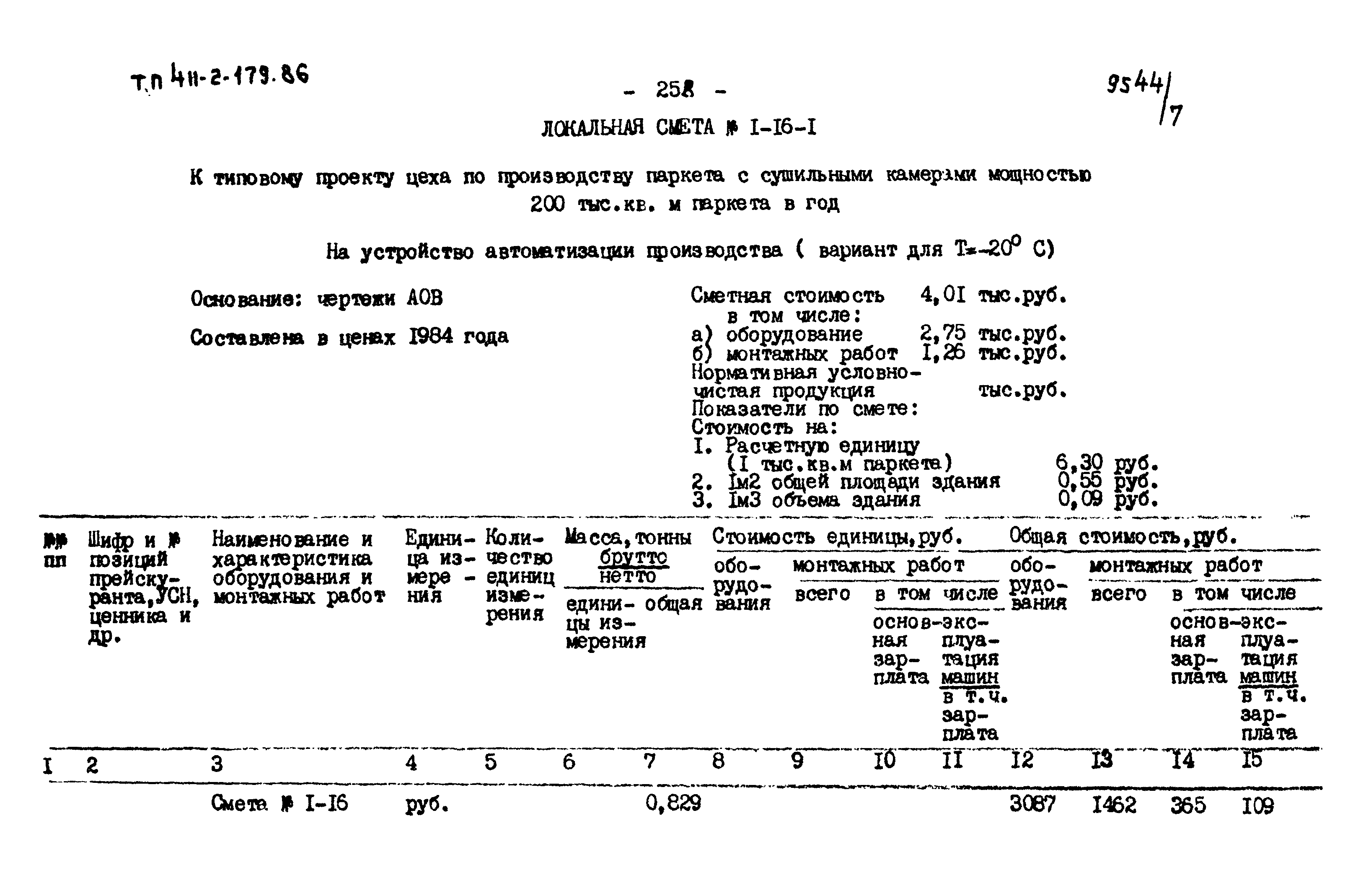 Типовой проект 411-2-179.86
