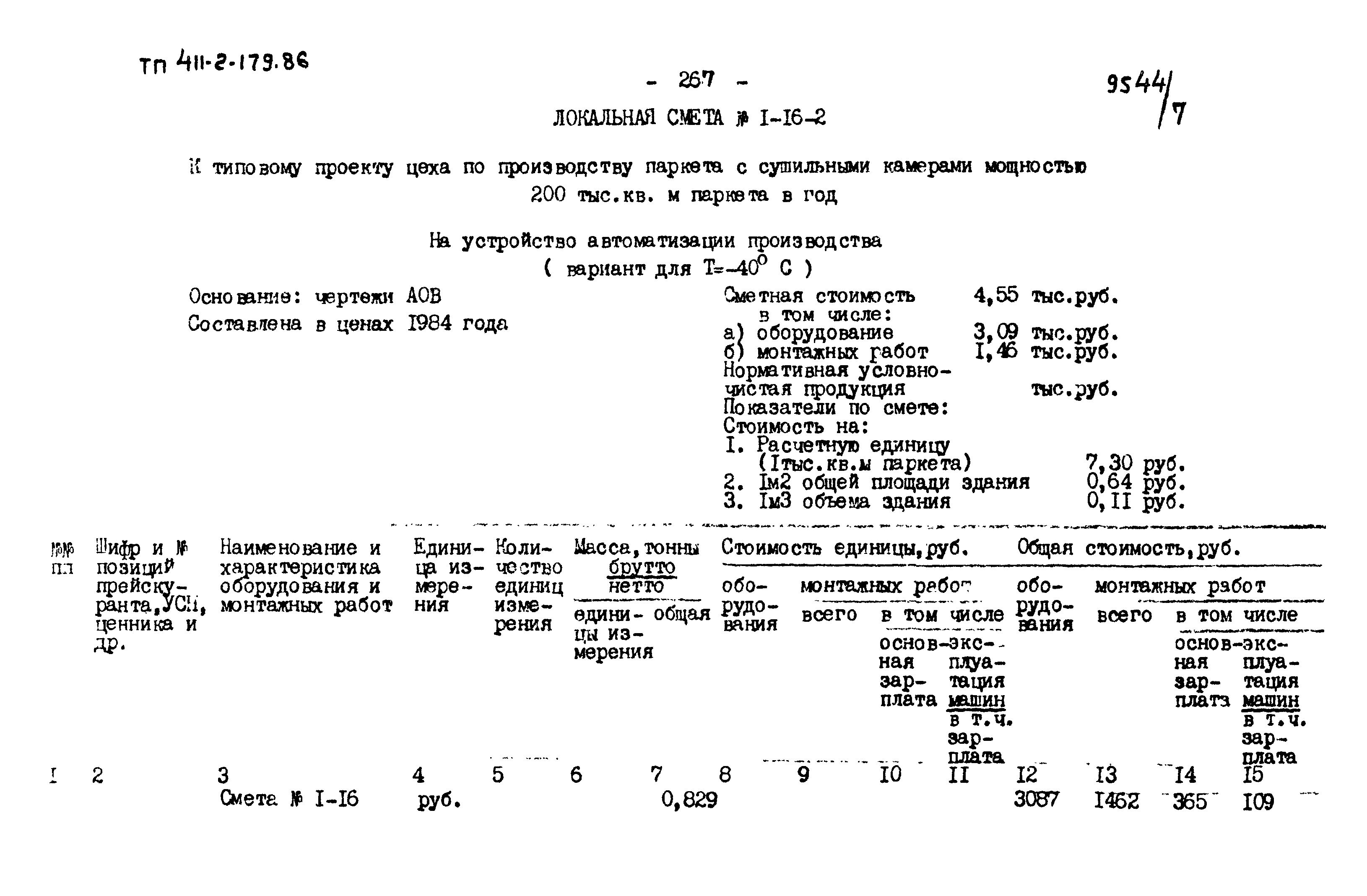 Типовой проект 411-2-179.86