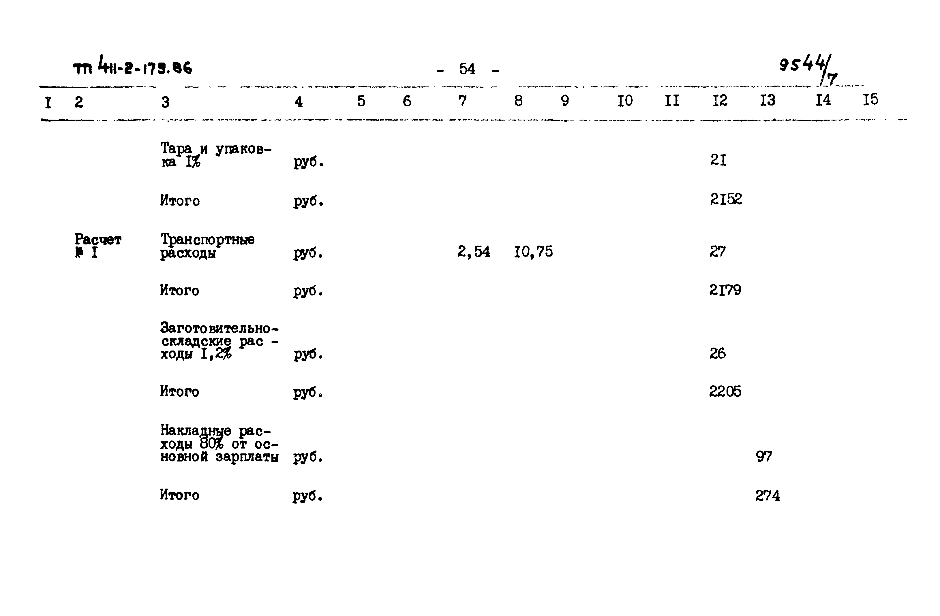 Типовой проект 411-2-179.86