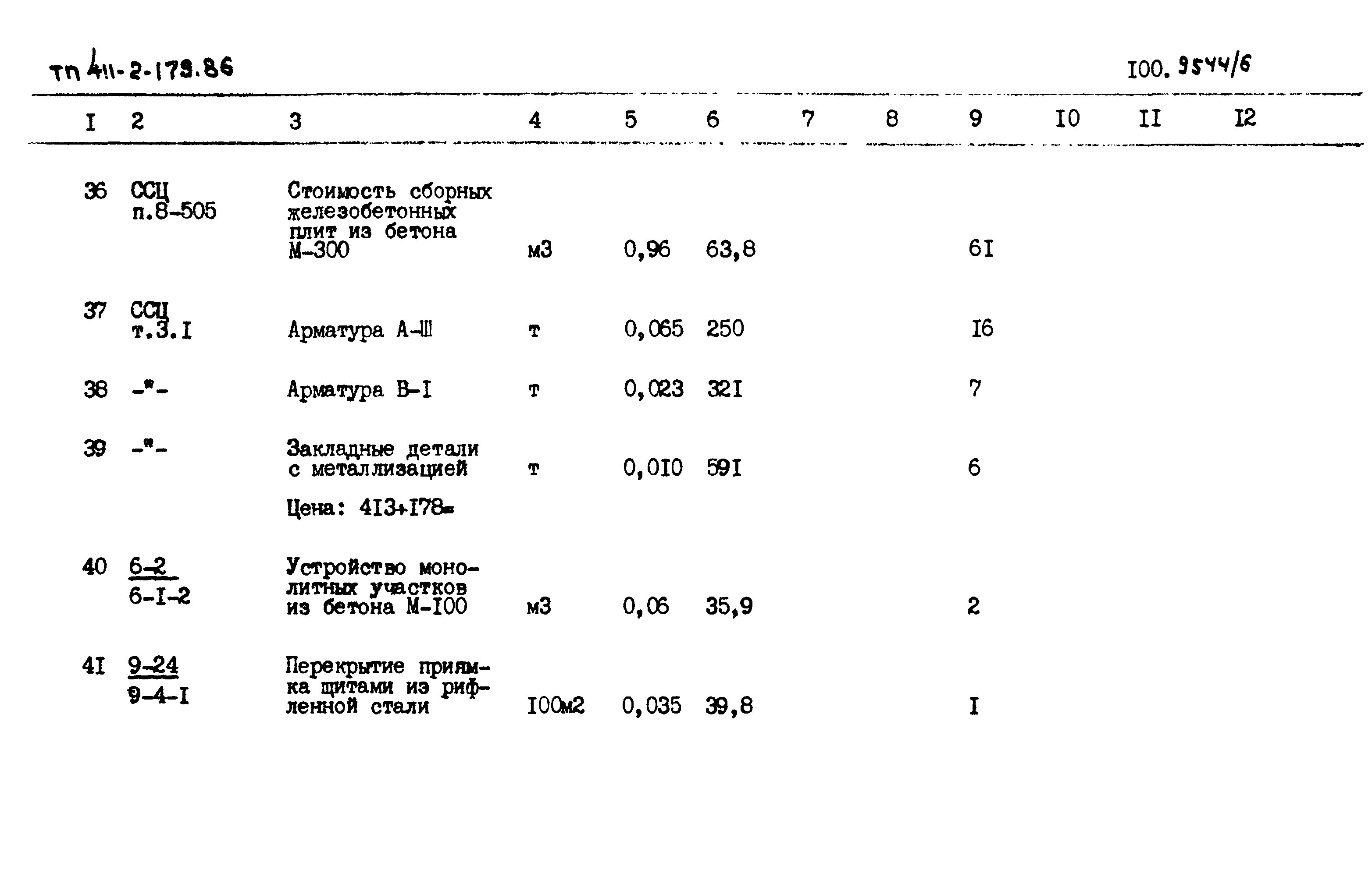 Типовой проект 411-2-179.86