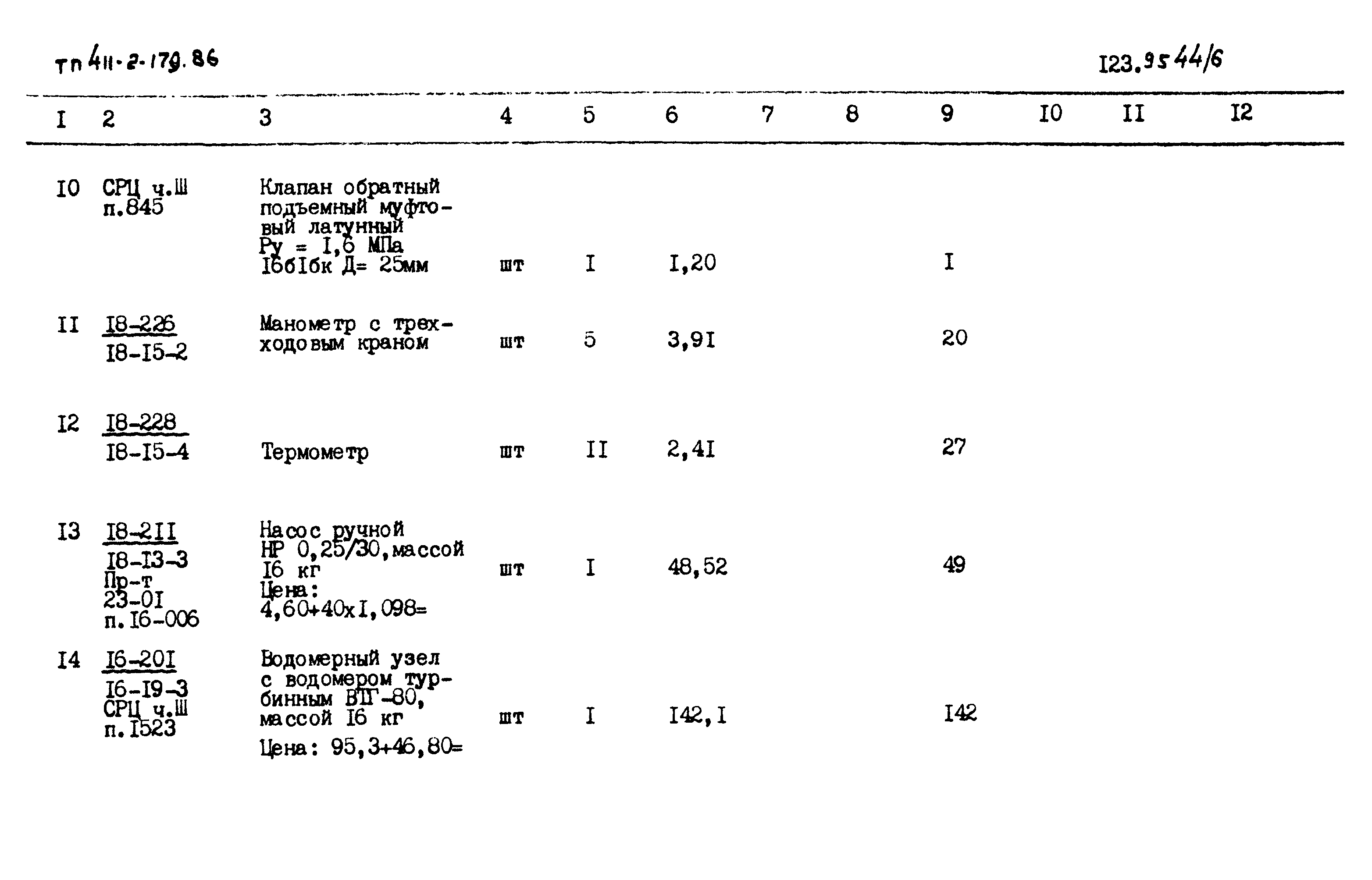 Типовой проект 411-2-179.86