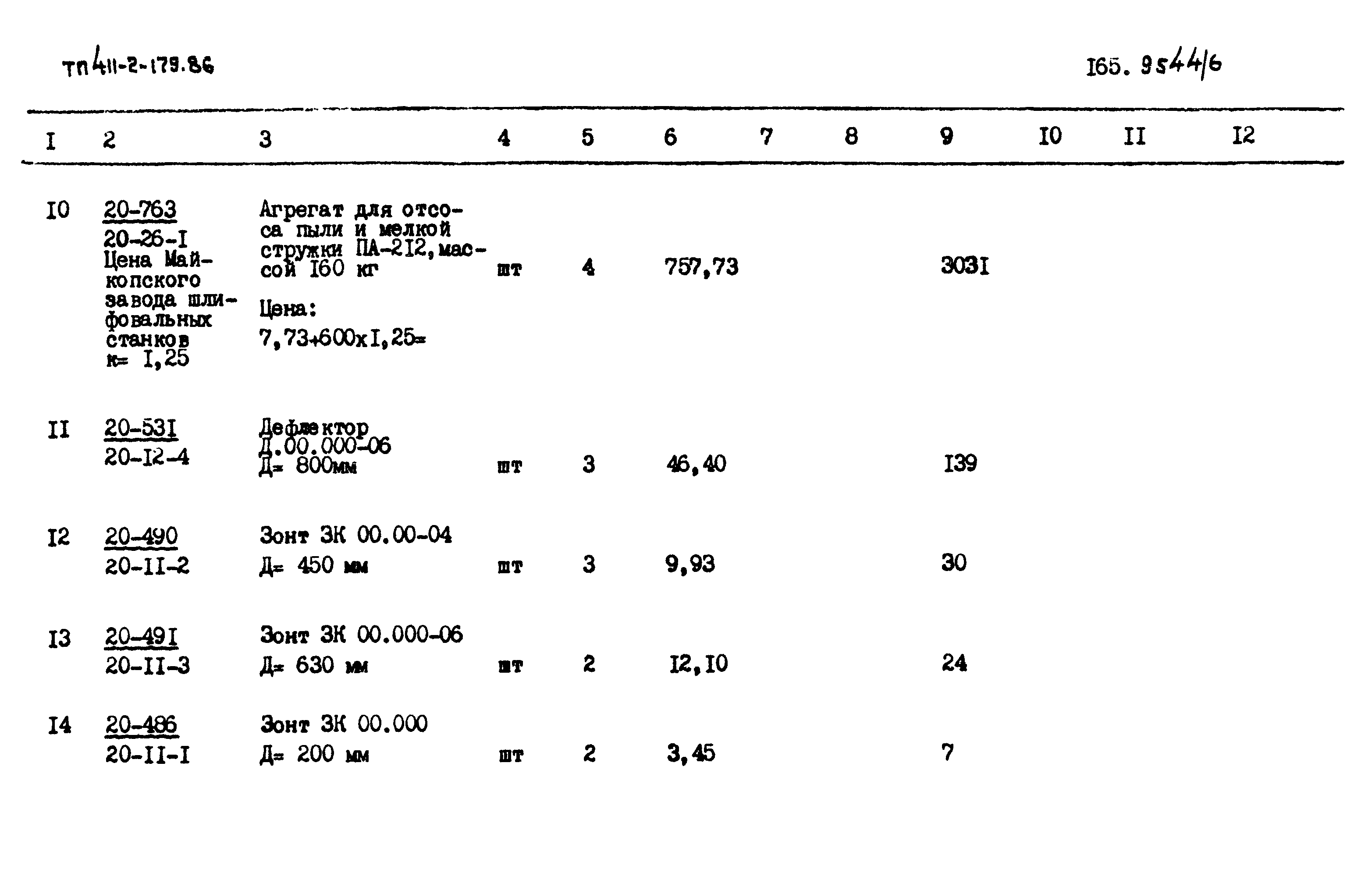 Типовой проект 411-2-179.86