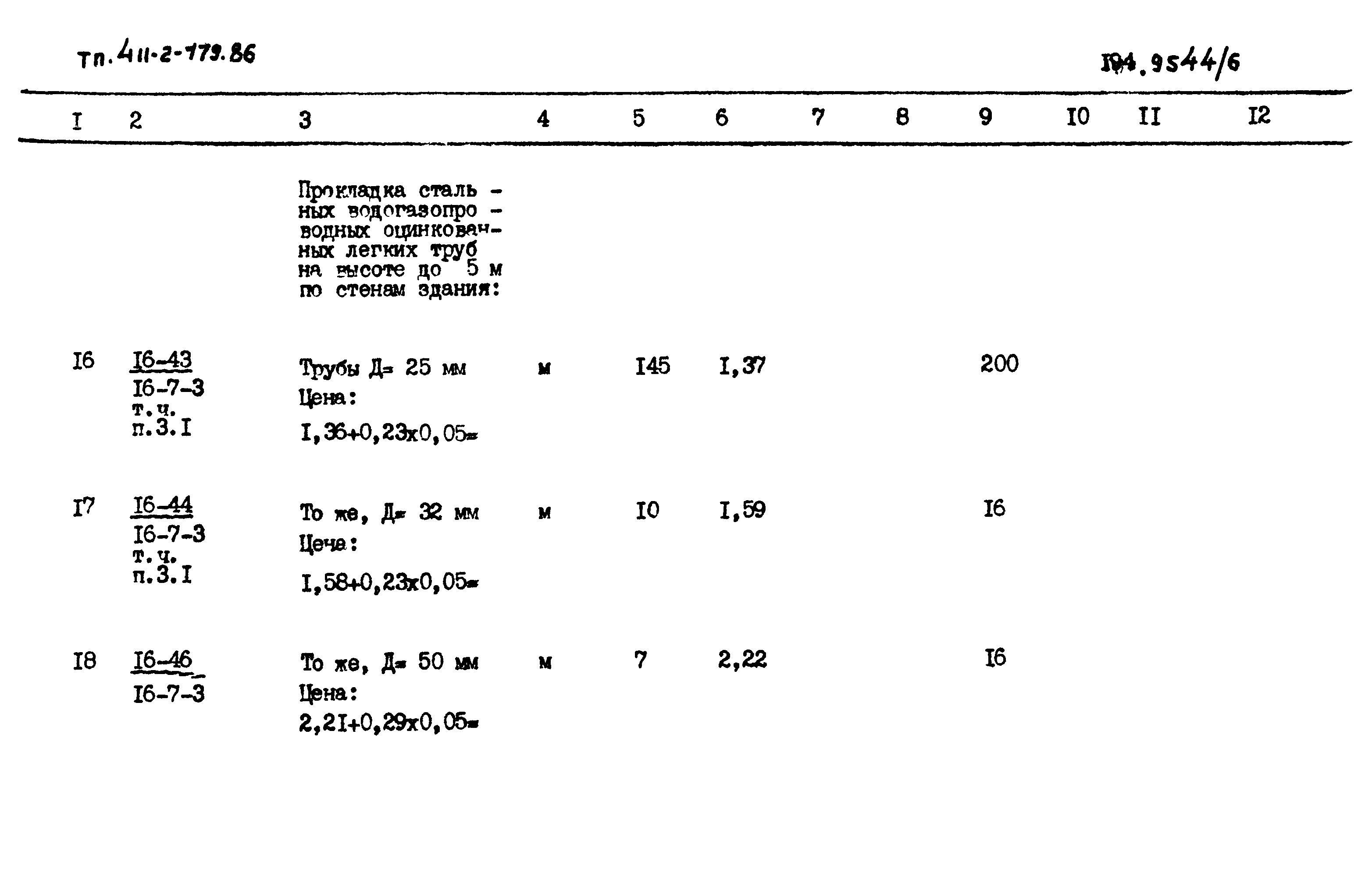 Типовой проект 411-2-179.86