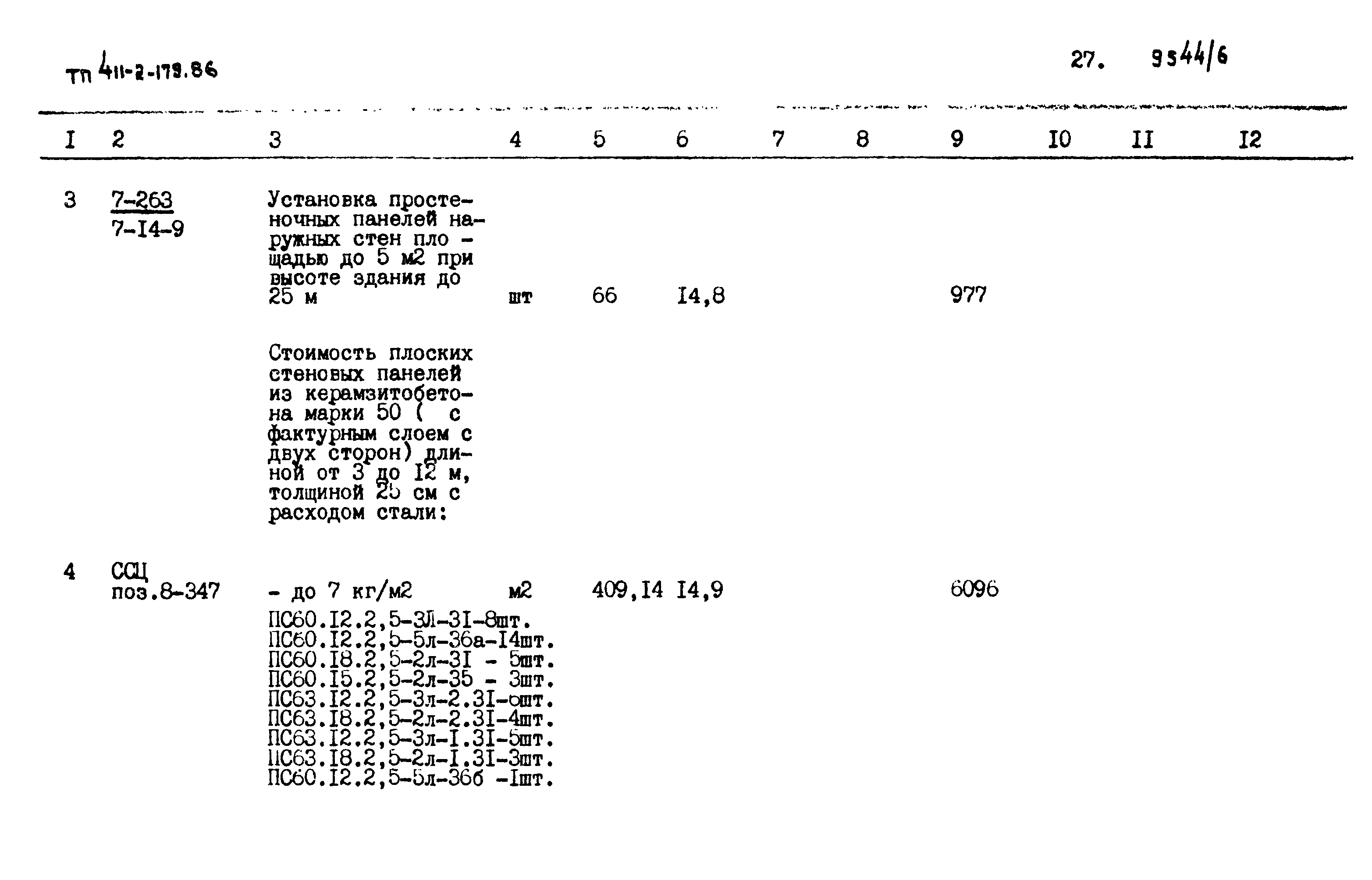 Типовой проект 411-2-179.86