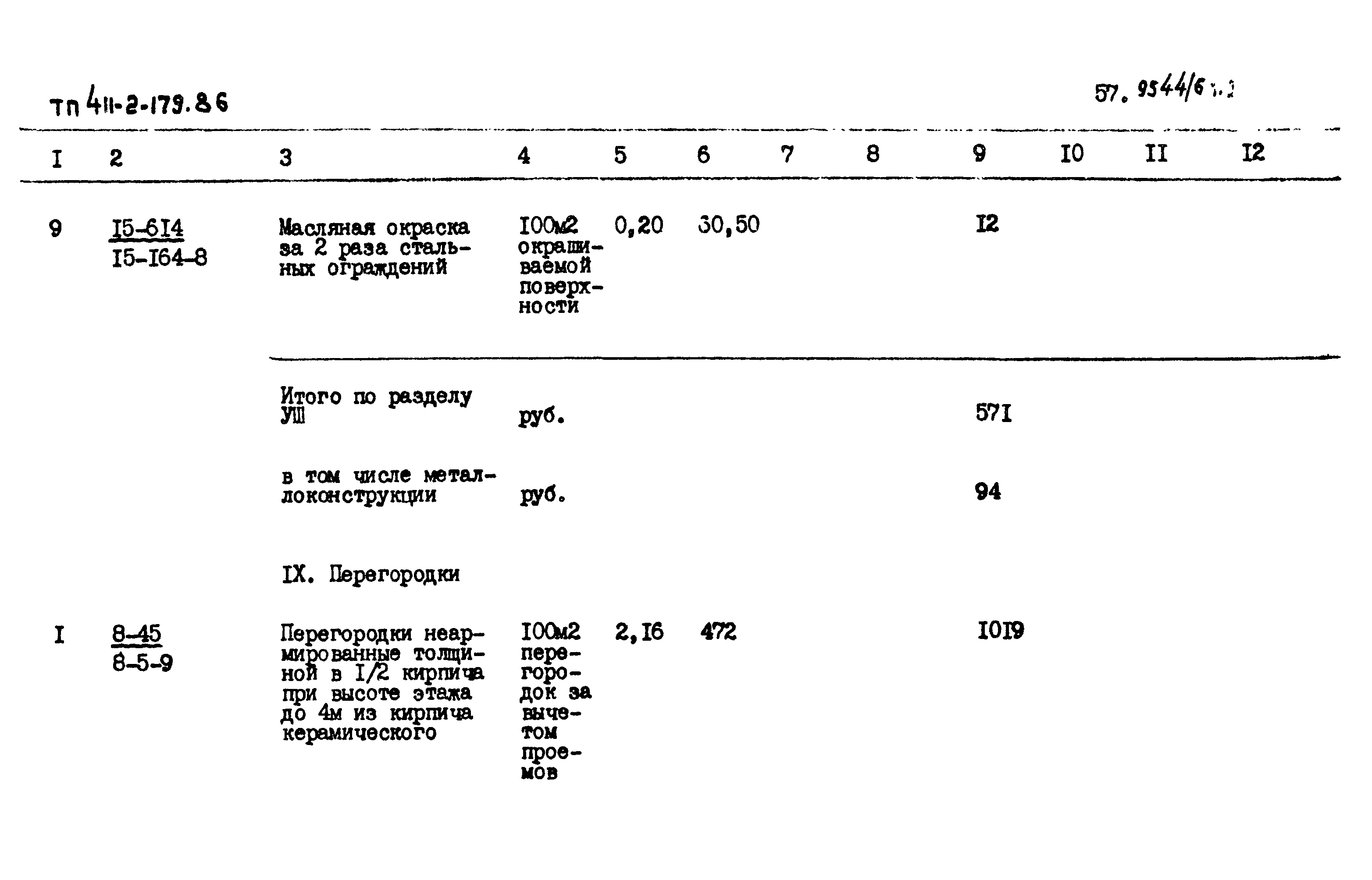 Типовой проект 411-2-179.86