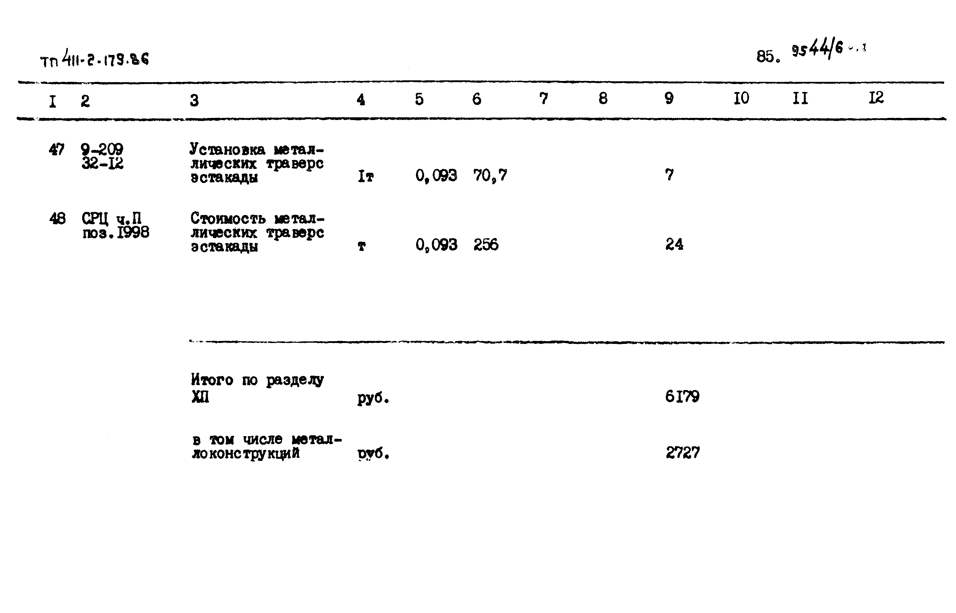 Типовой проект 411-2-179.86