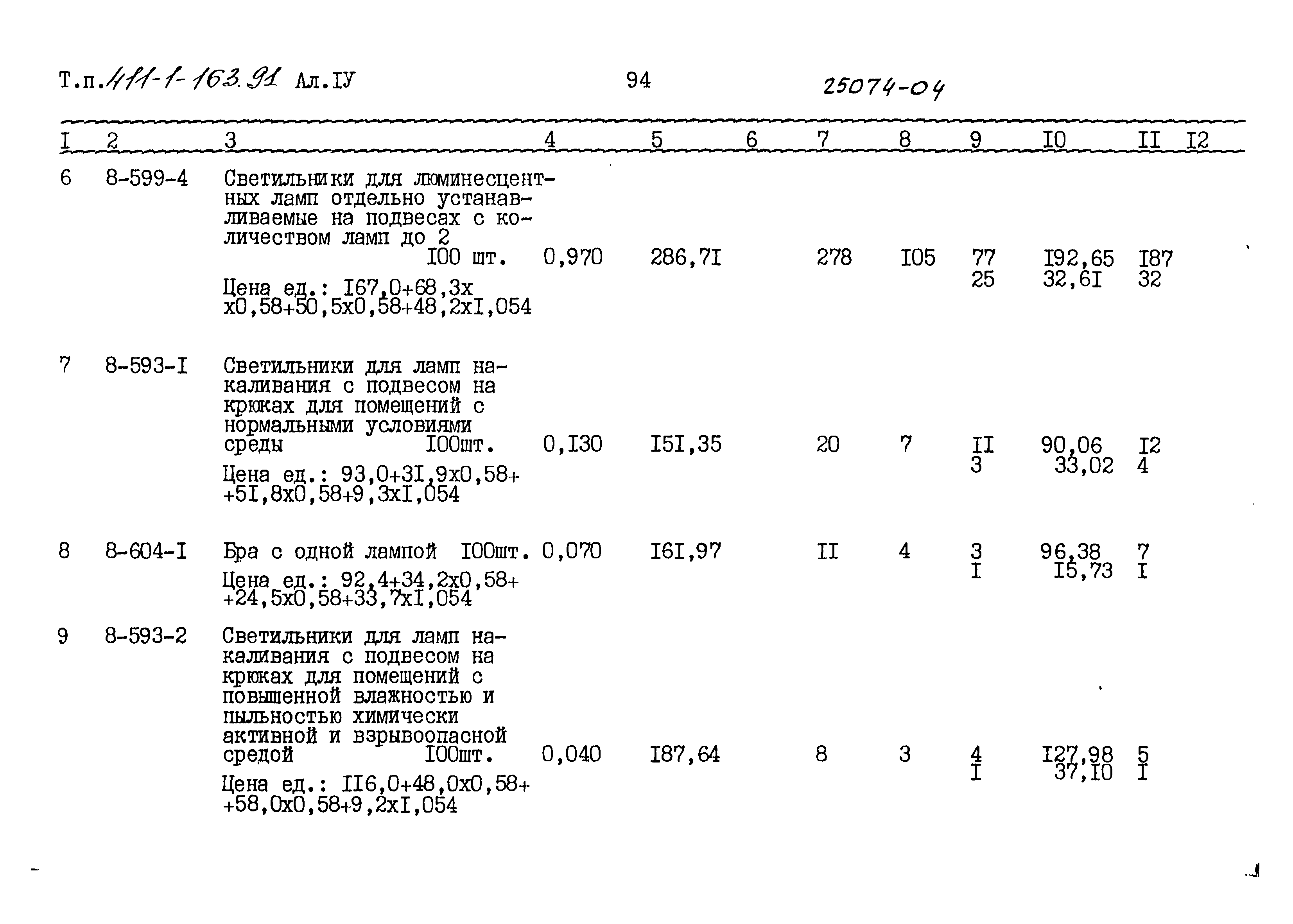 Типовой проект 411-1-163.91