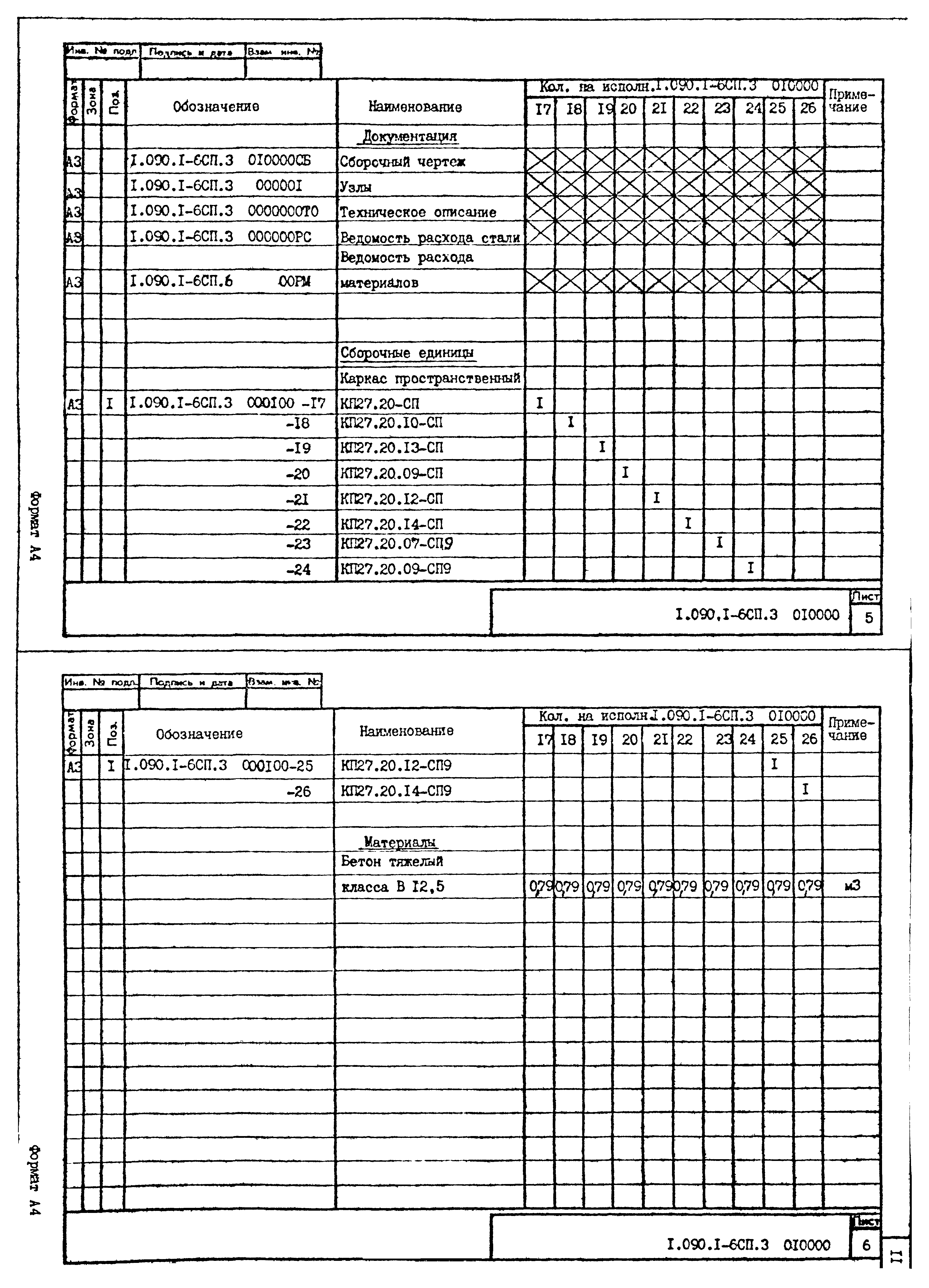 Серия 1.090.1-6сп