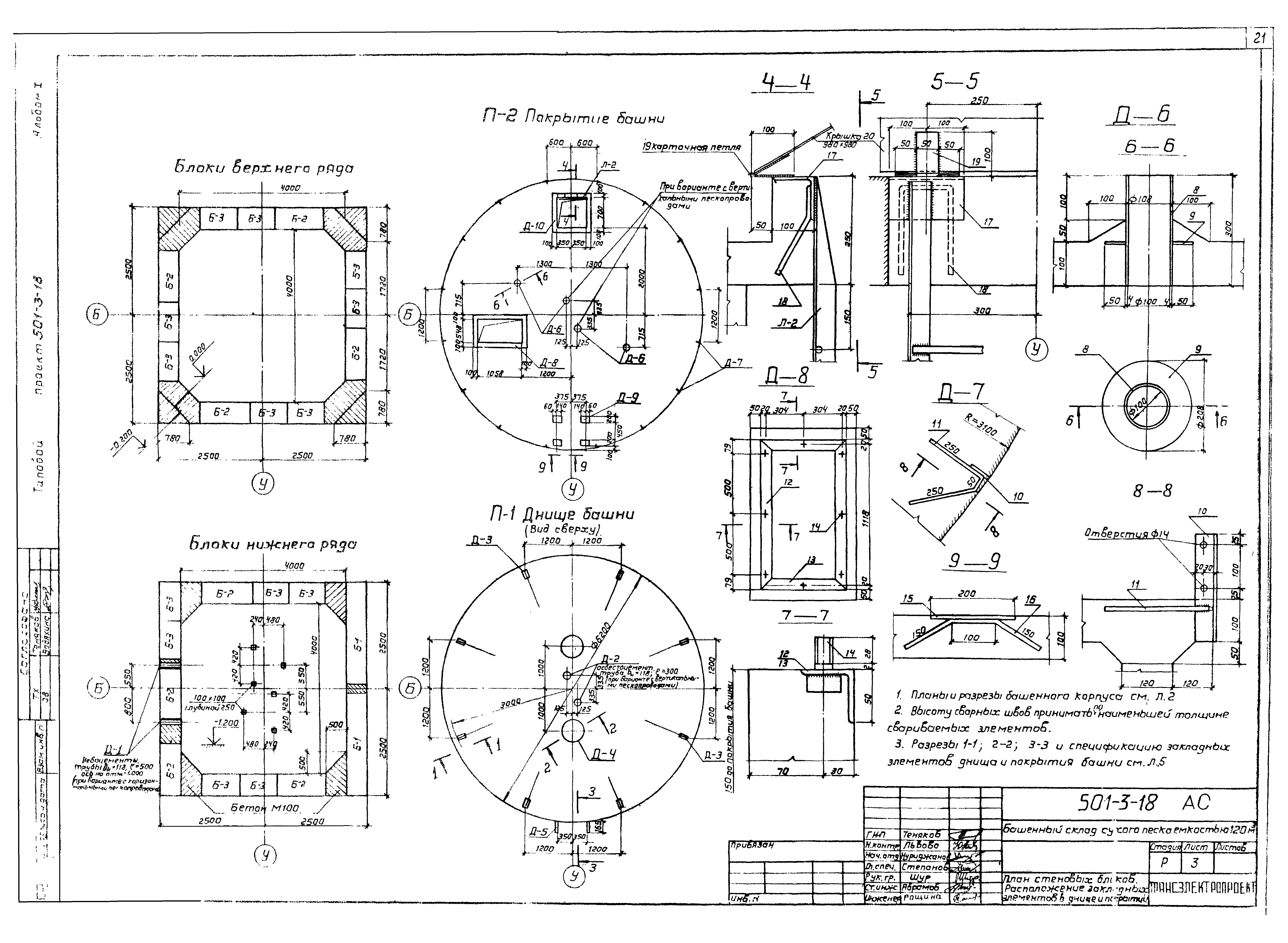 Типовой проект 501-3-18