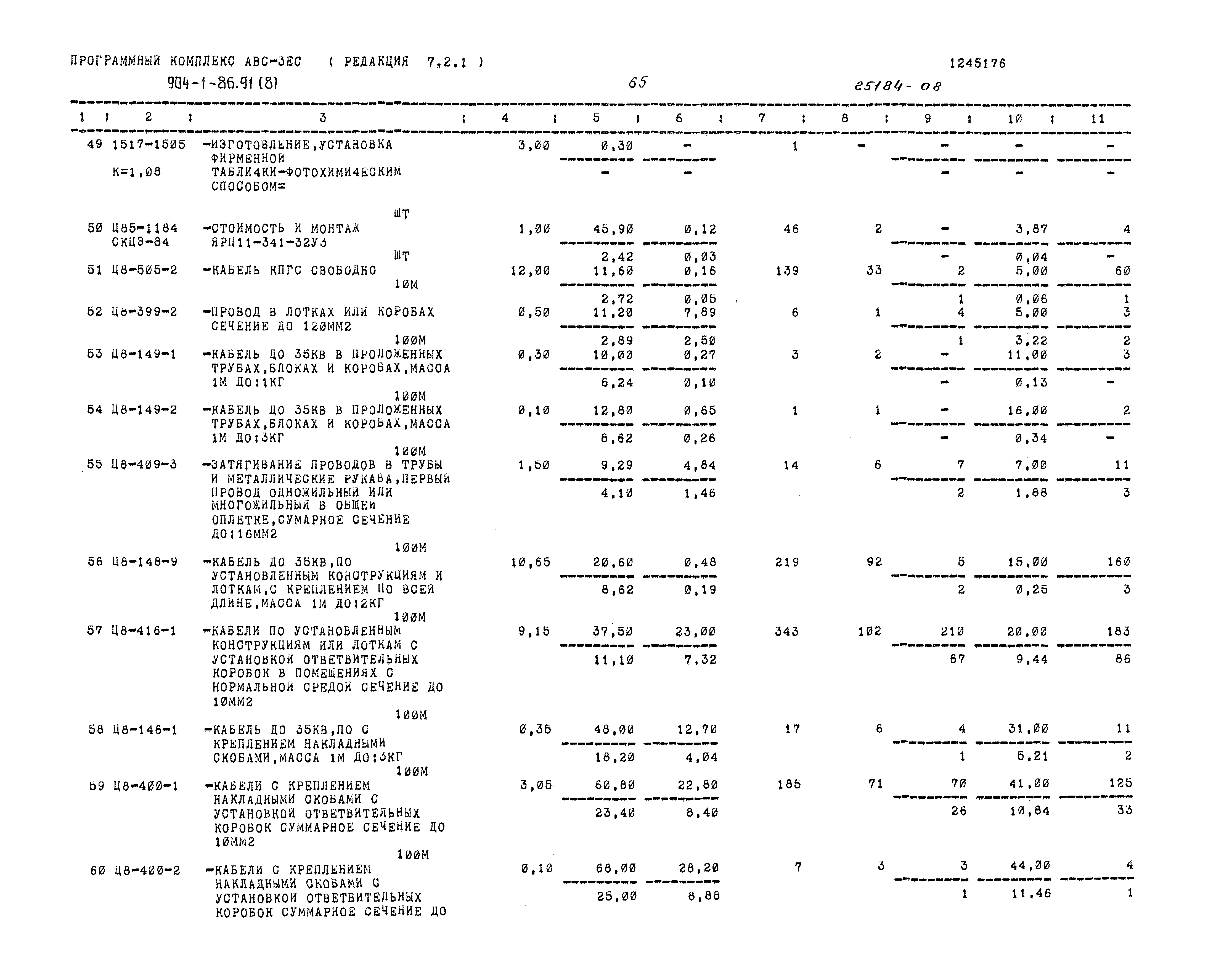 Типовой проект 904-1-86.91