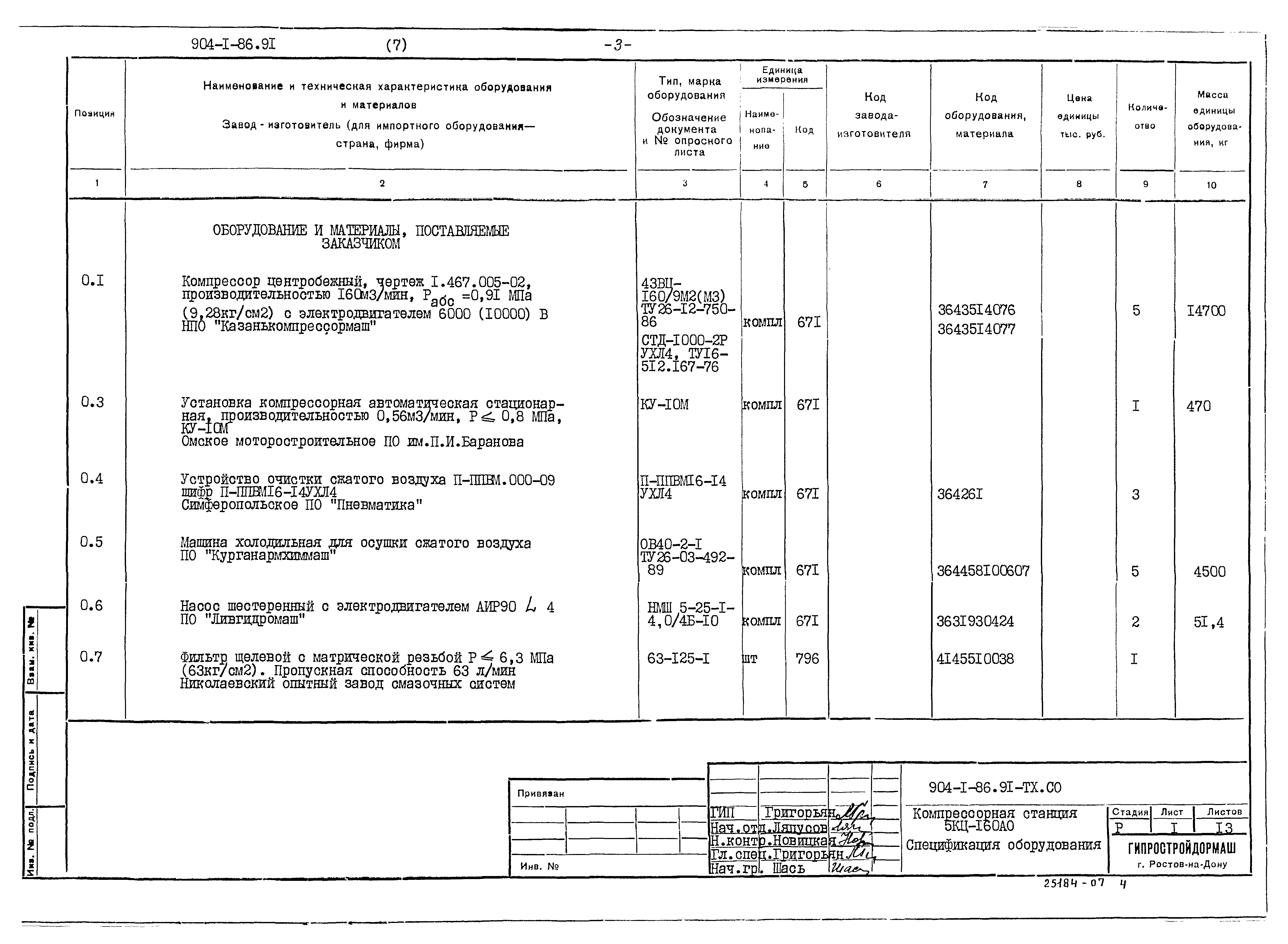 Типовой проект 904-1-86.91