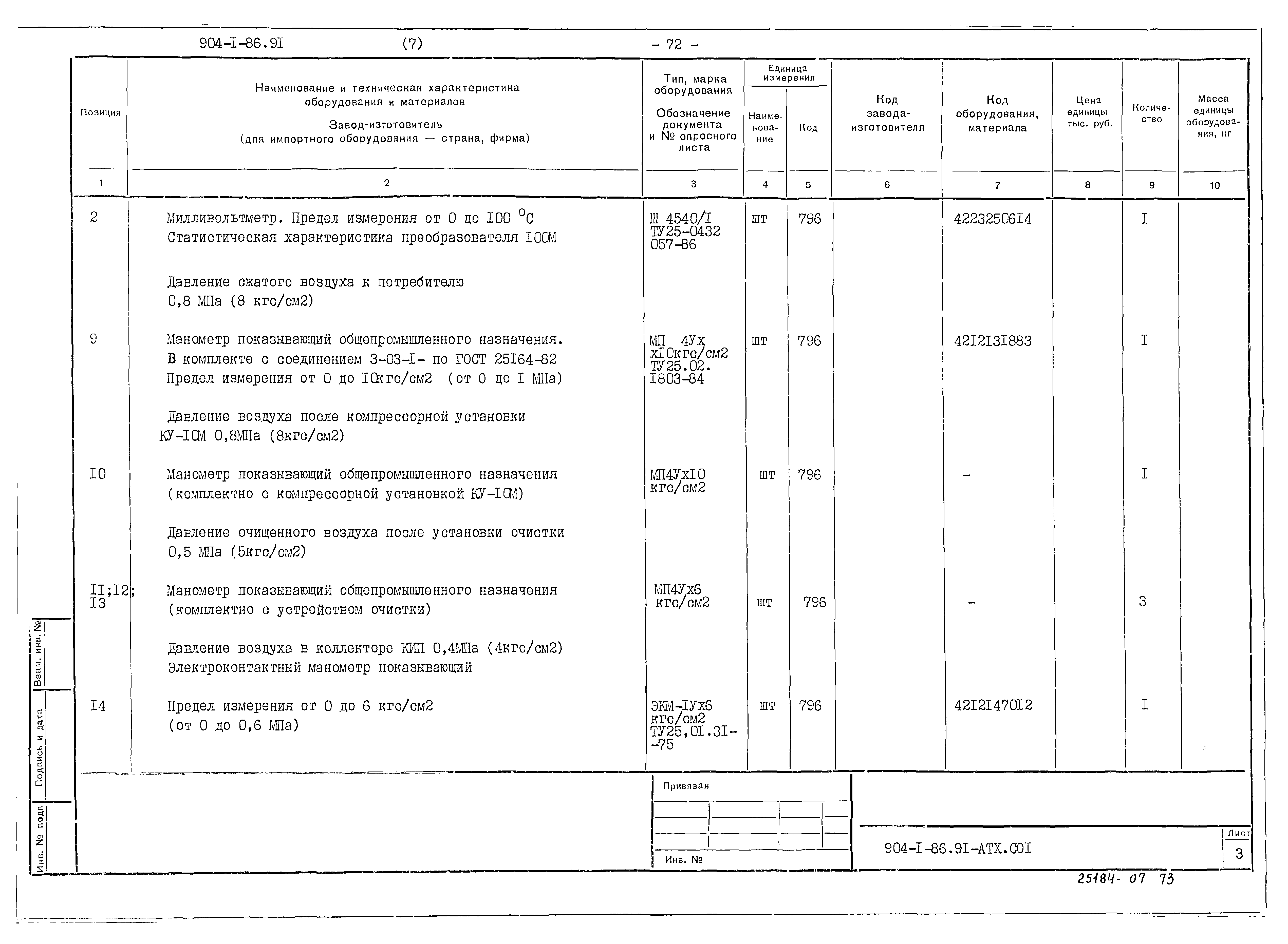 Типовой проект 904-1-86.91