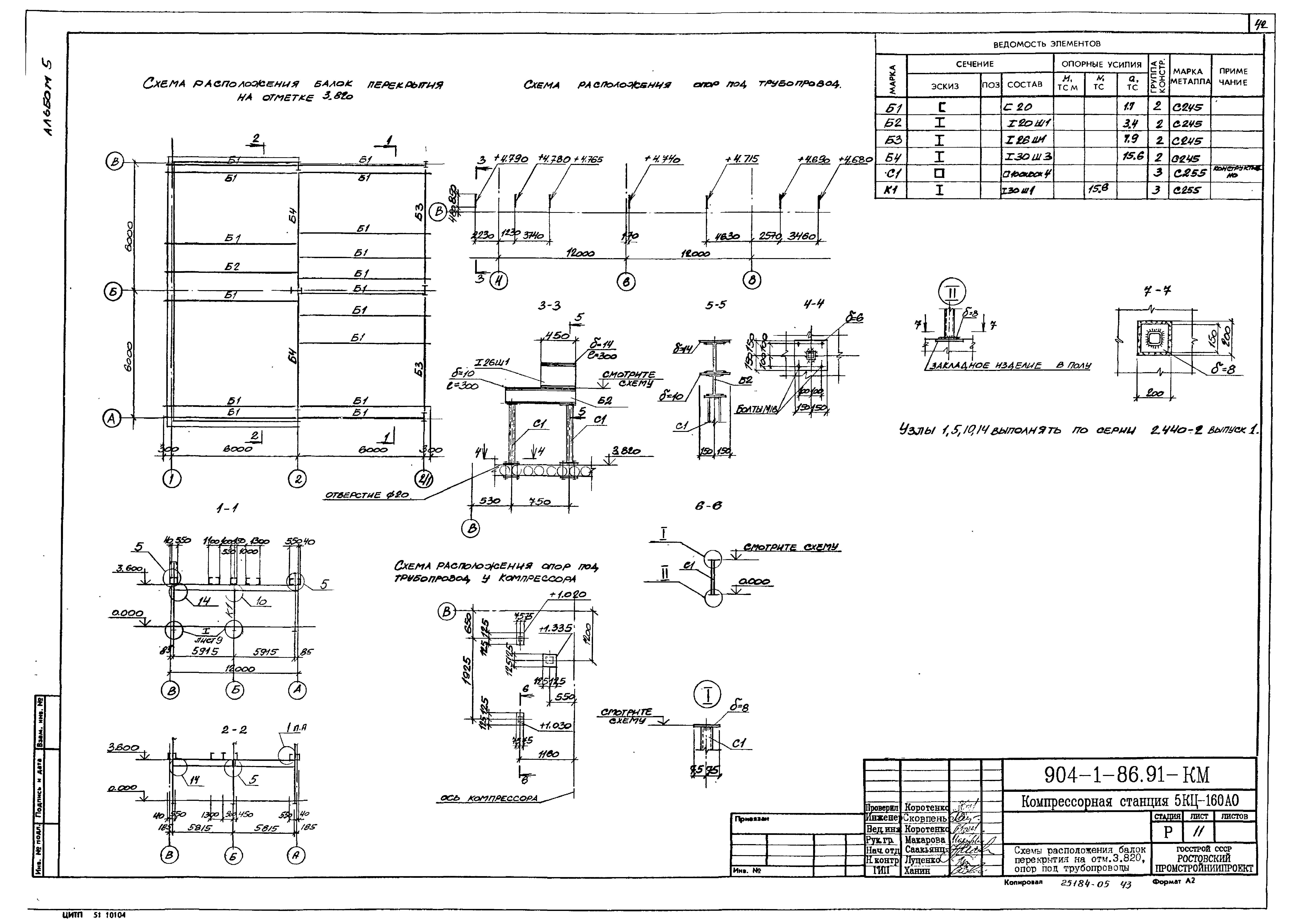 Типовой проект 904-1-86.91