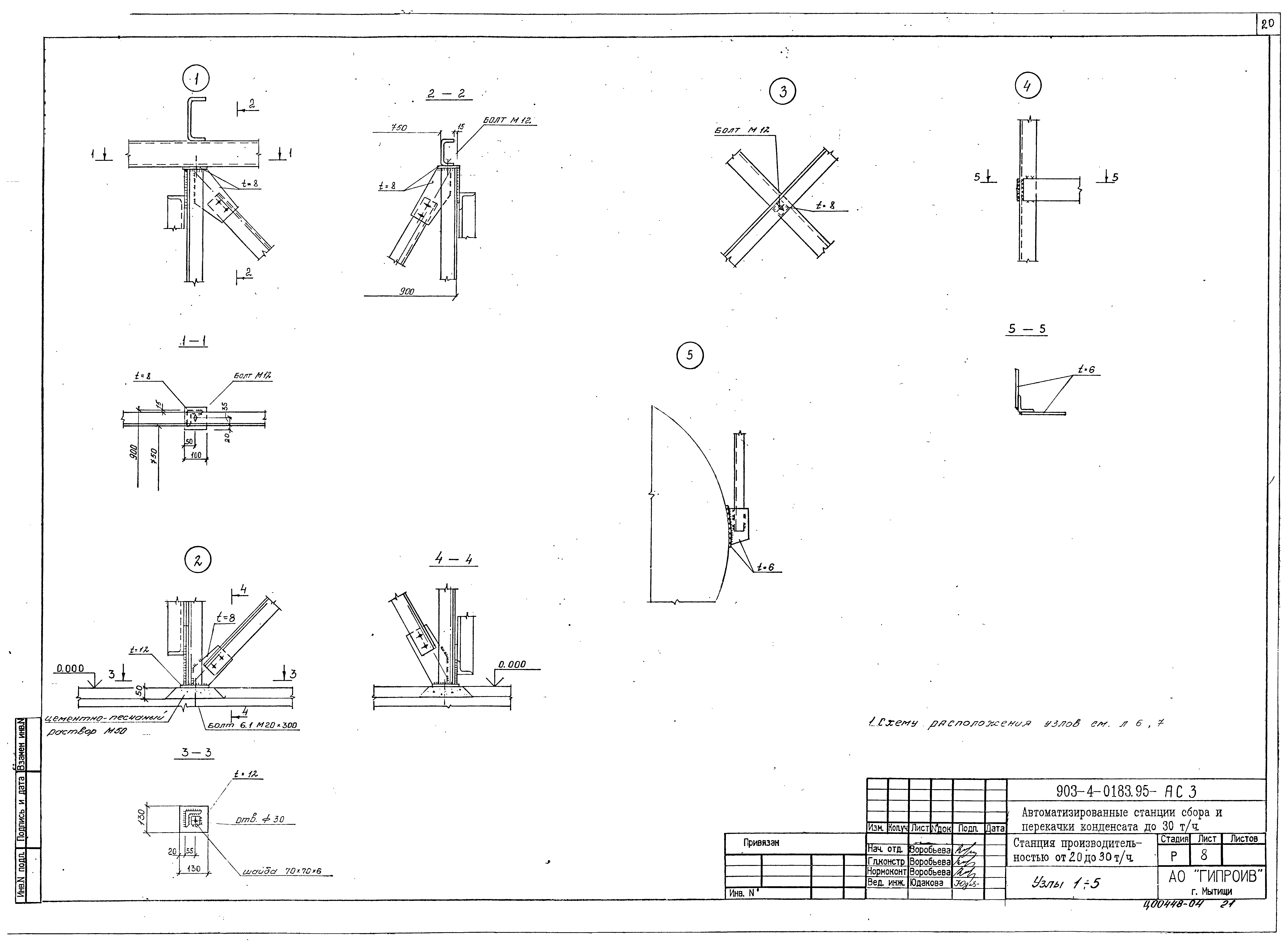 Типовые проектные решения 903-4-0183.95