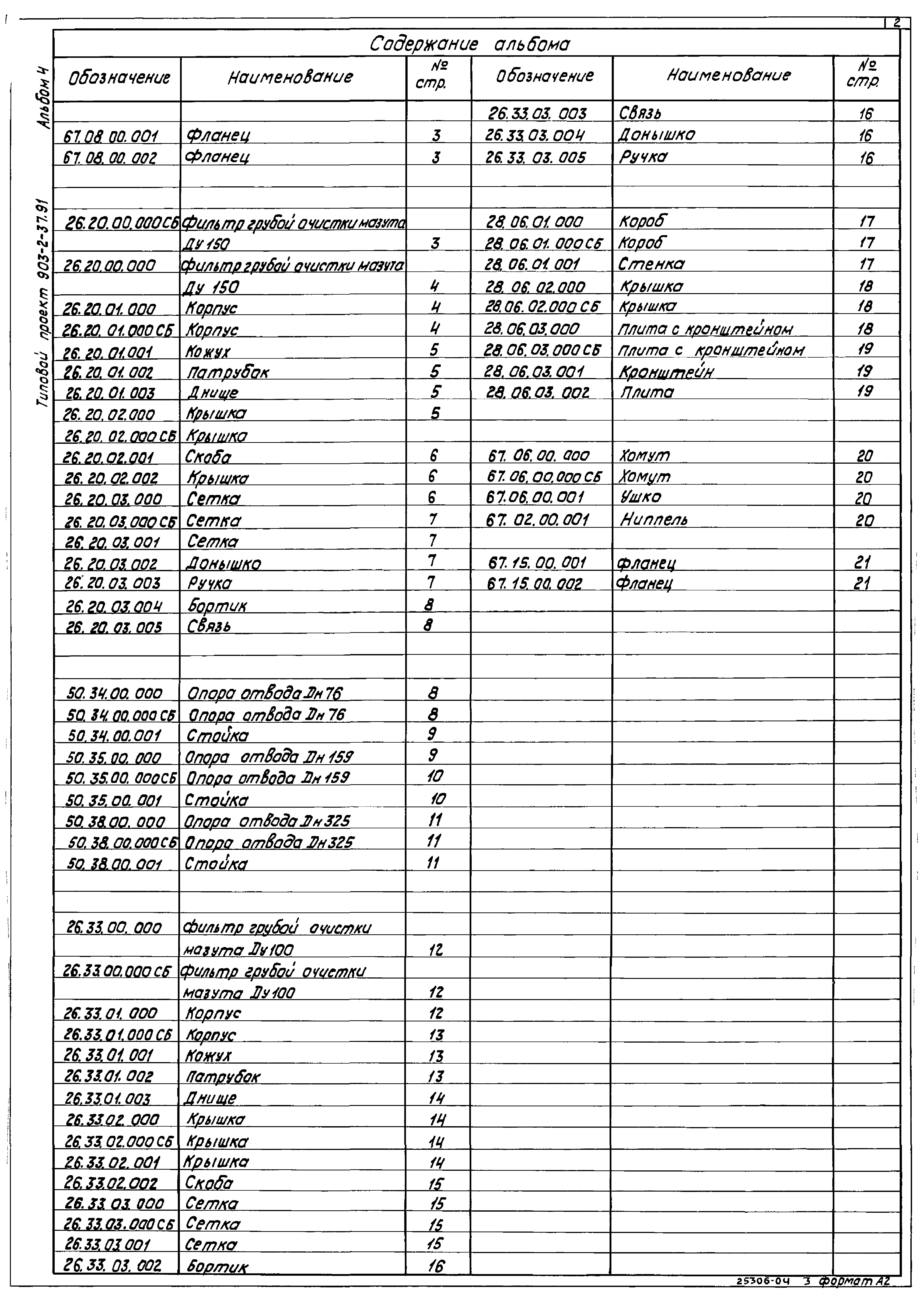 Типовой проект 903-2-37.91