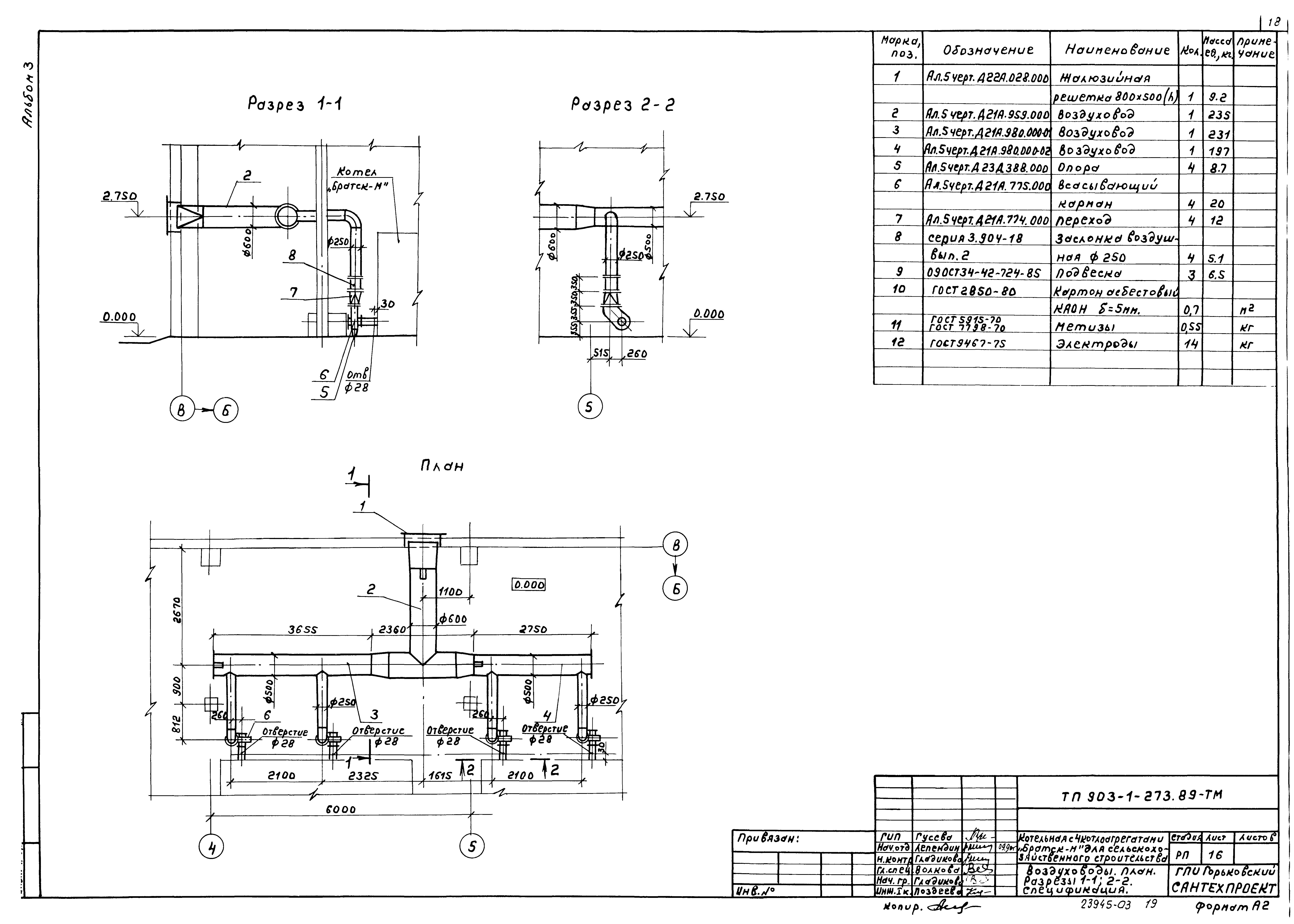 Типовой проект 903-1-274.89