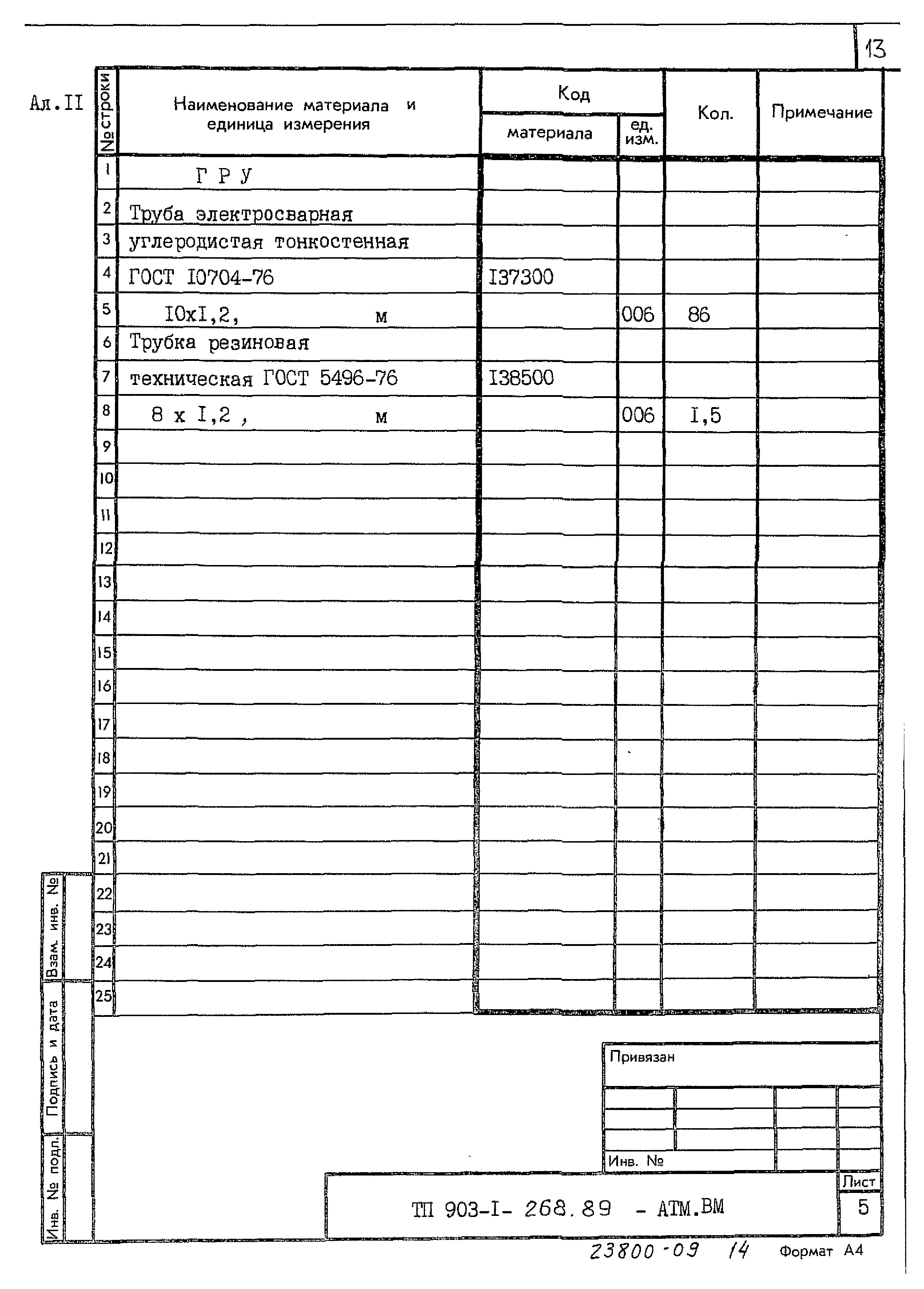 Типовой проект 903-1-268.89