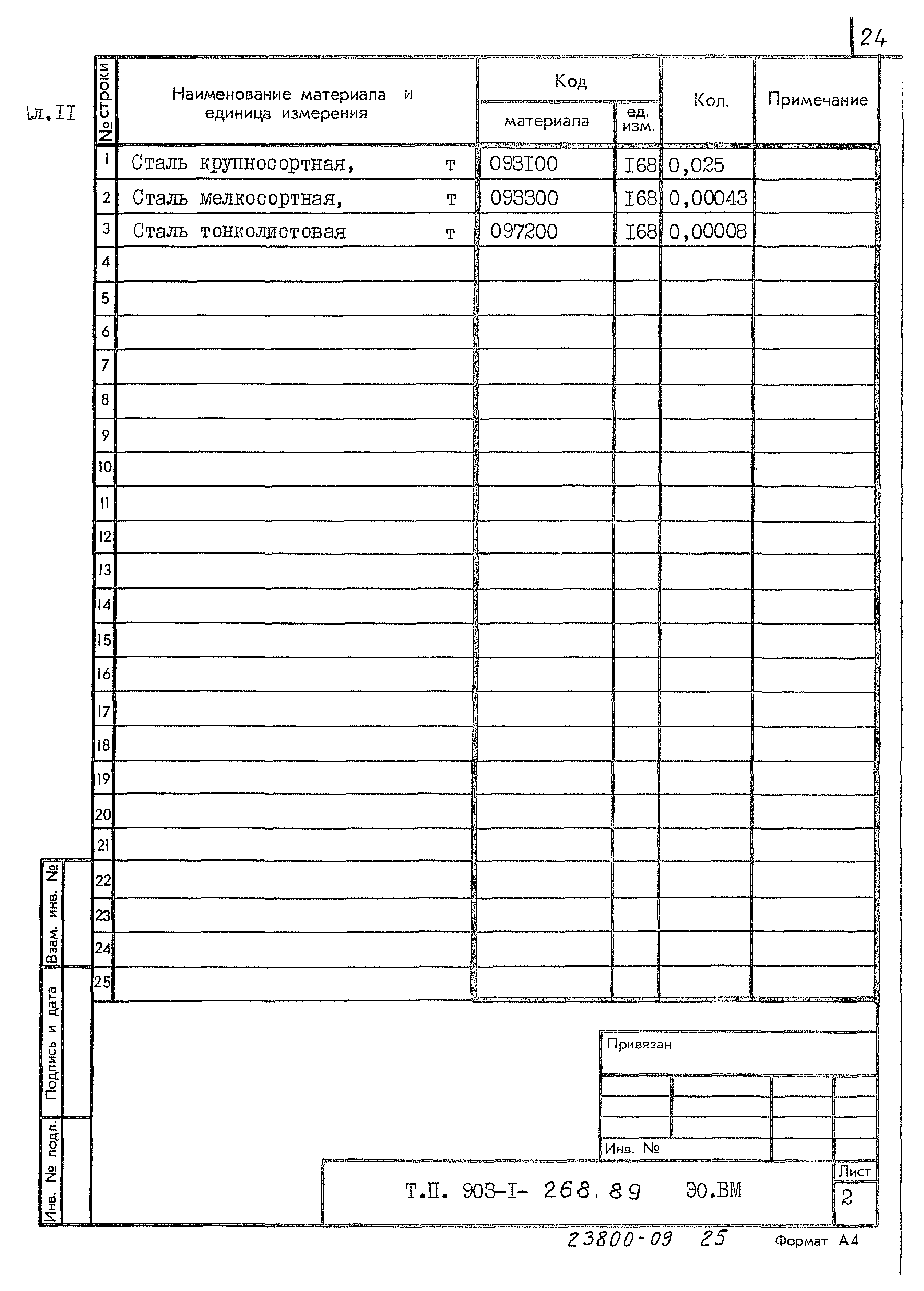 Типовой проект 903-1-268.89