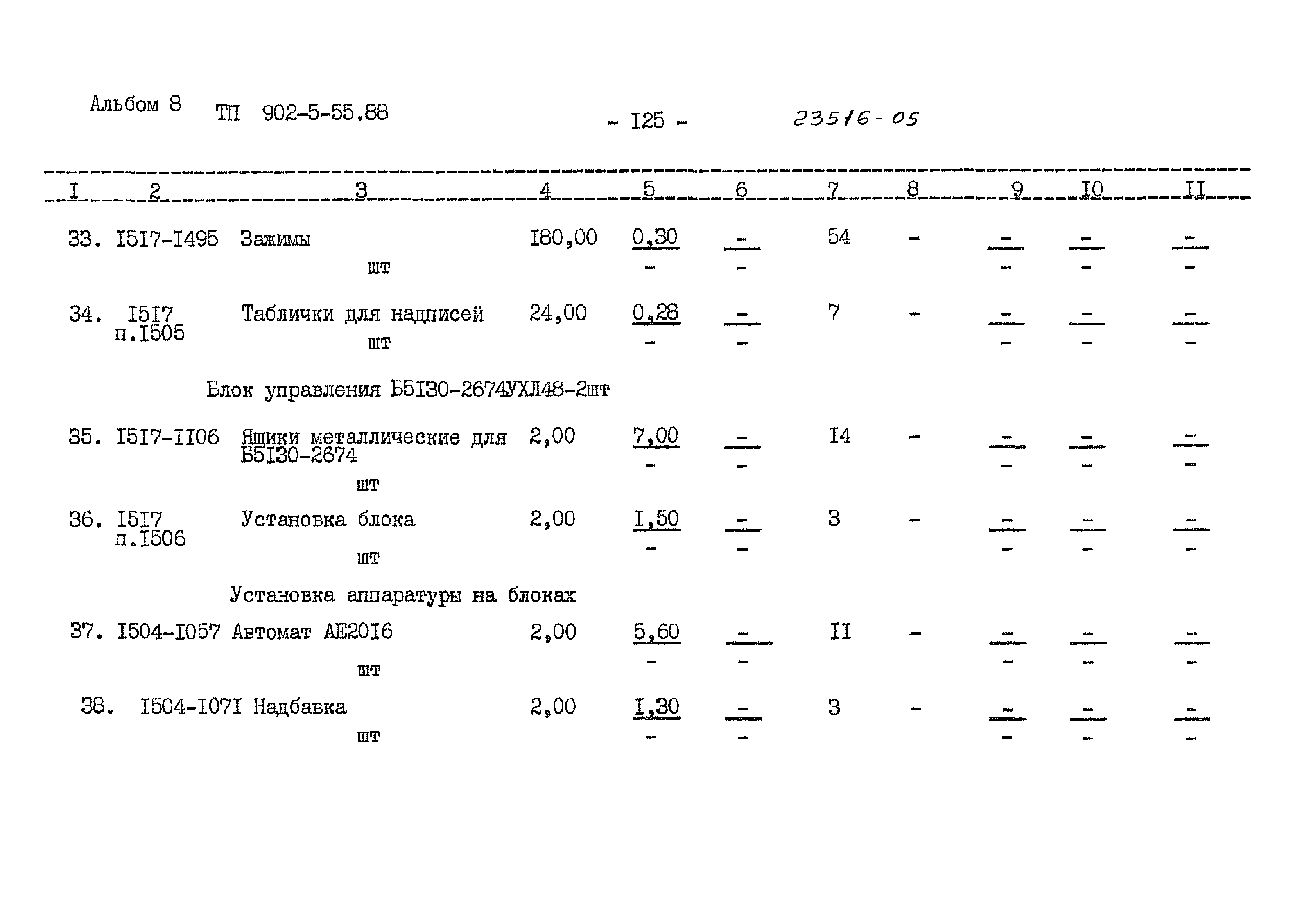 Типовой проект 902-5-55.88