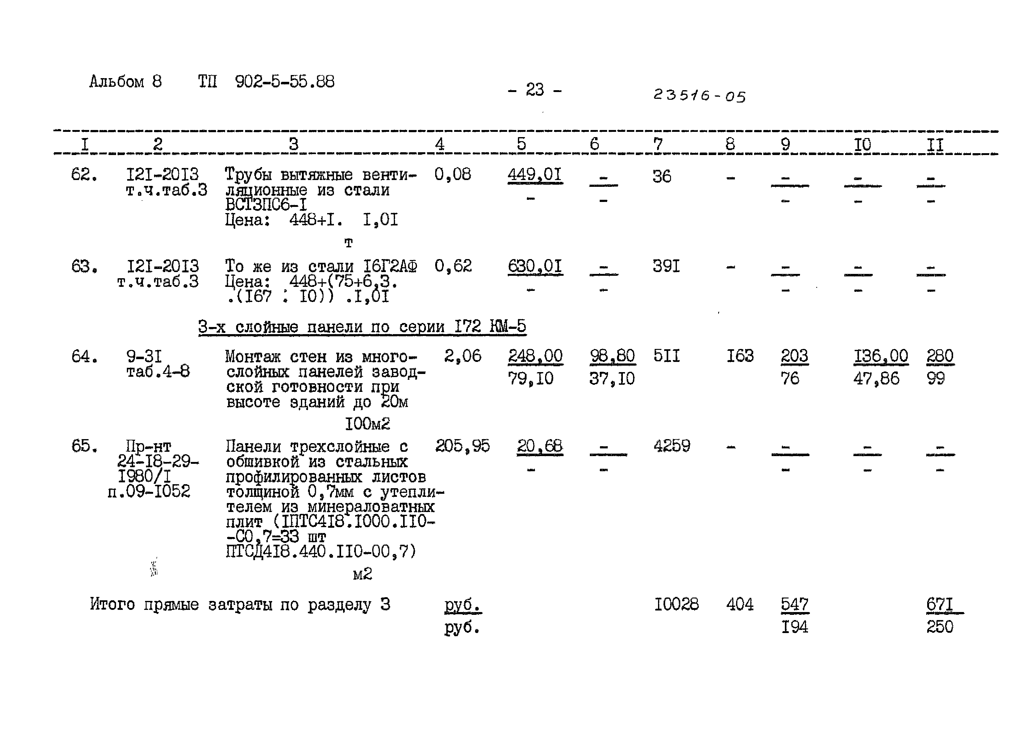 Типовой проект 902-5-55.88