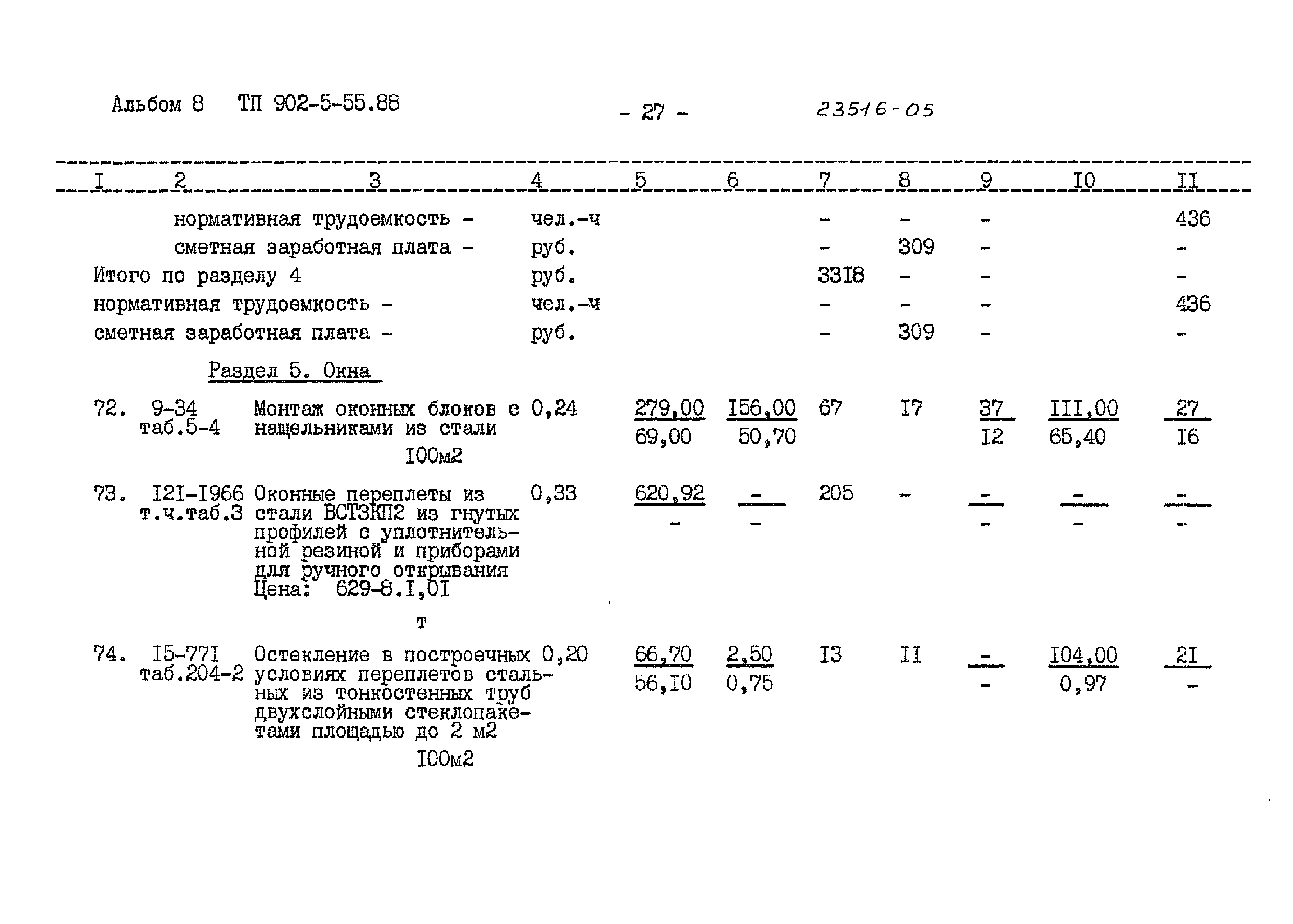 Типовой проект 902-5-55.88