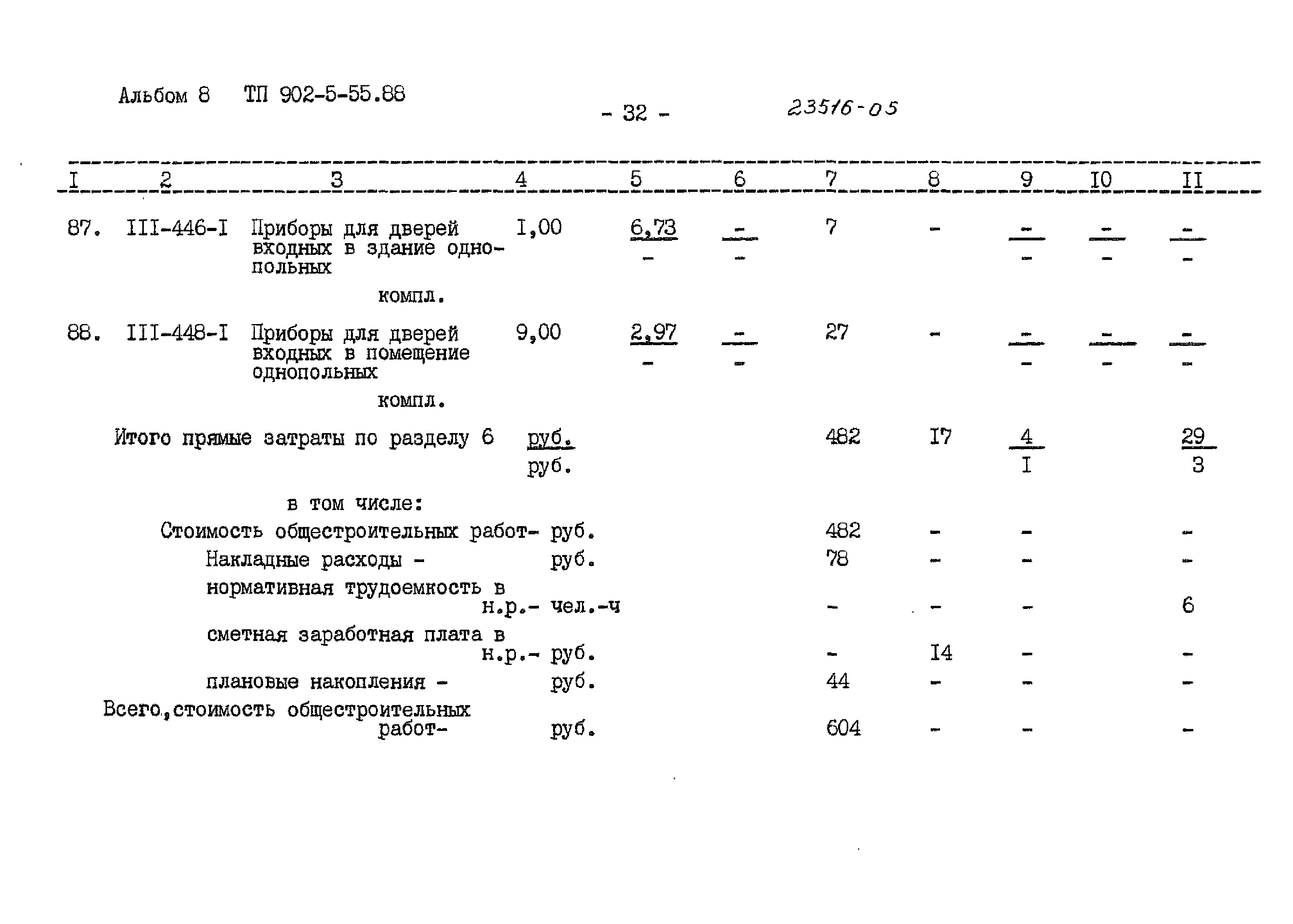 Типовой проект 902-5-55.88