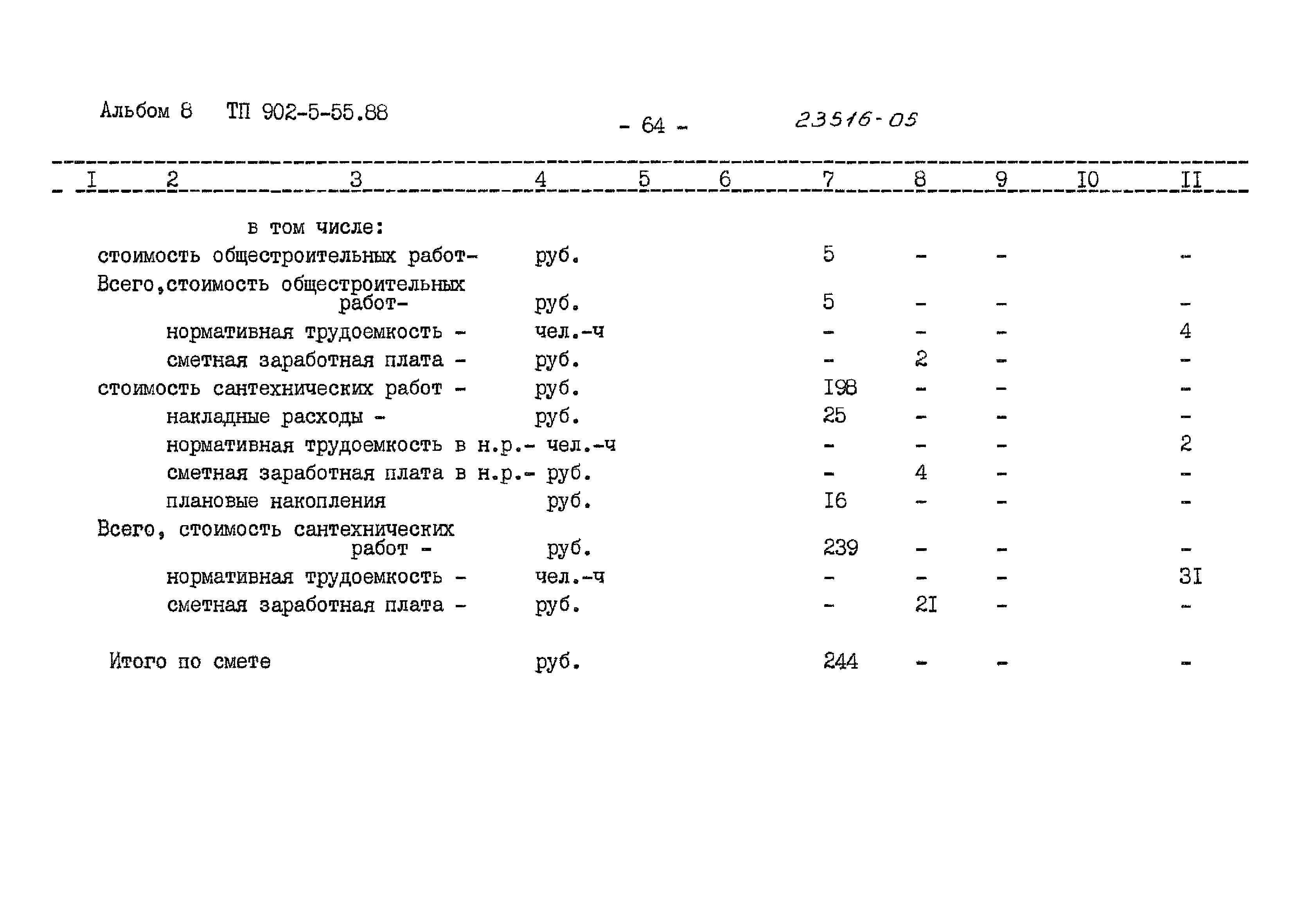 Типовой проект 902-5-55.88