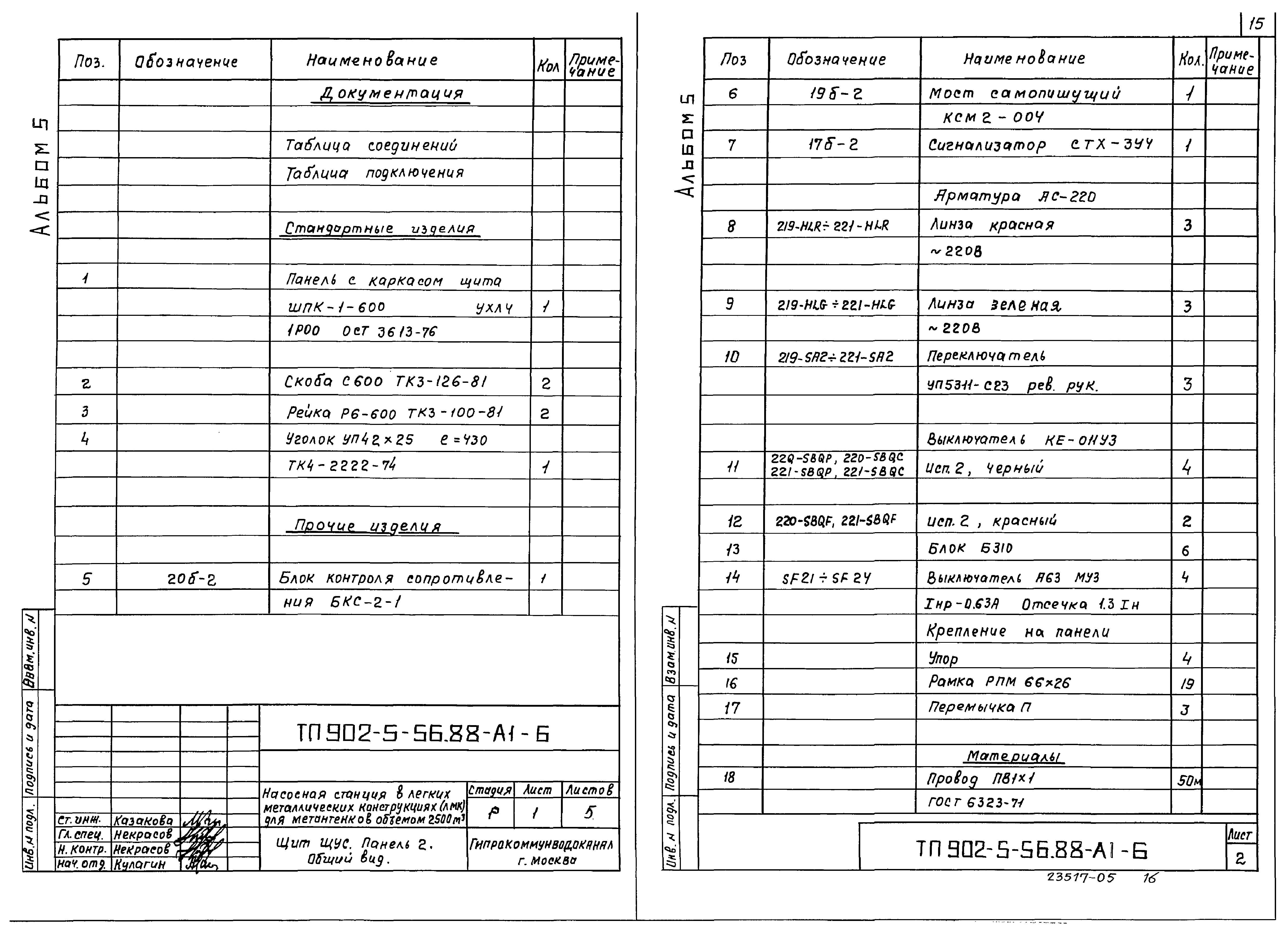 Типовой проект 902-5-55.88