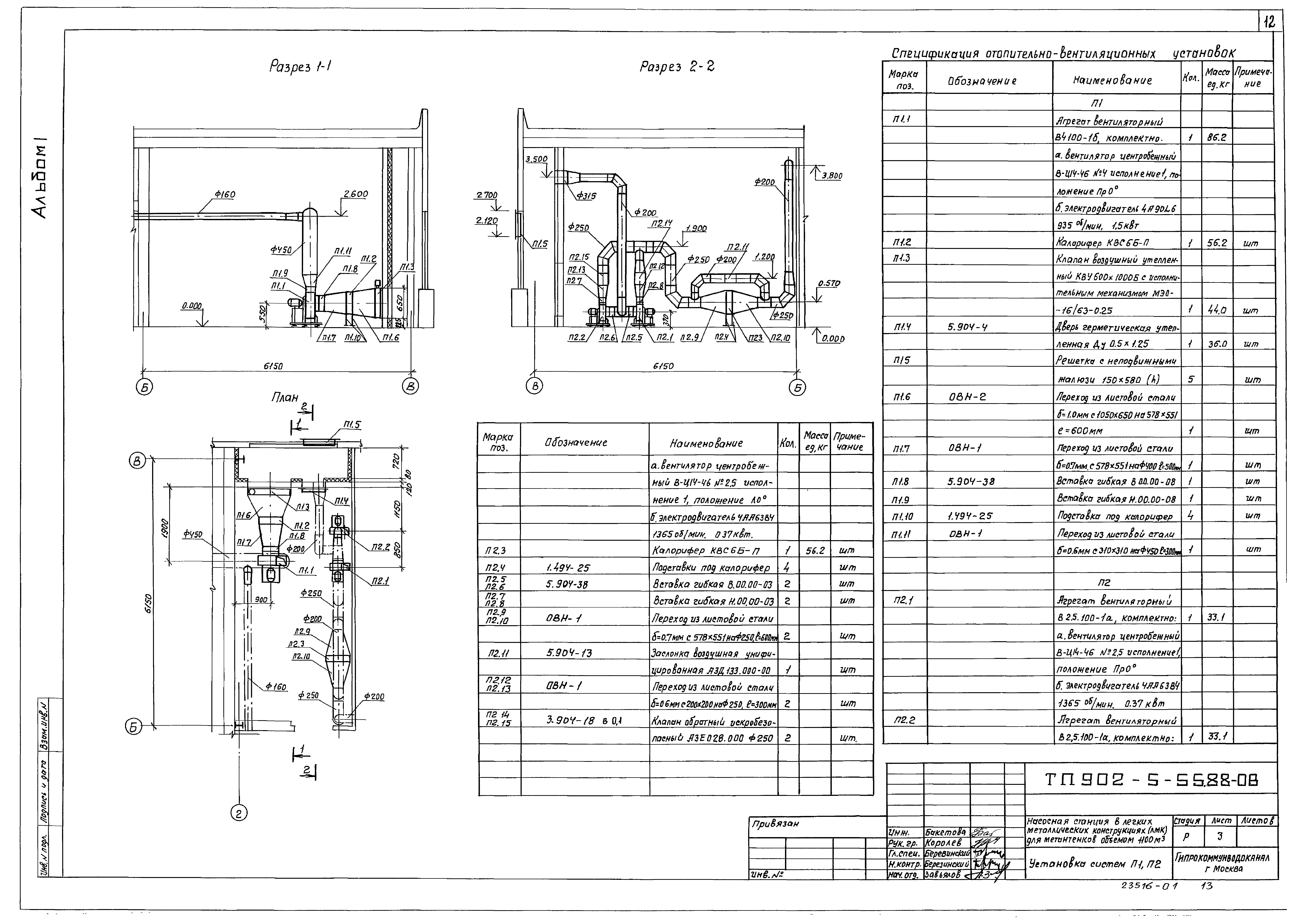 Типовой проект 902-5-55.88
