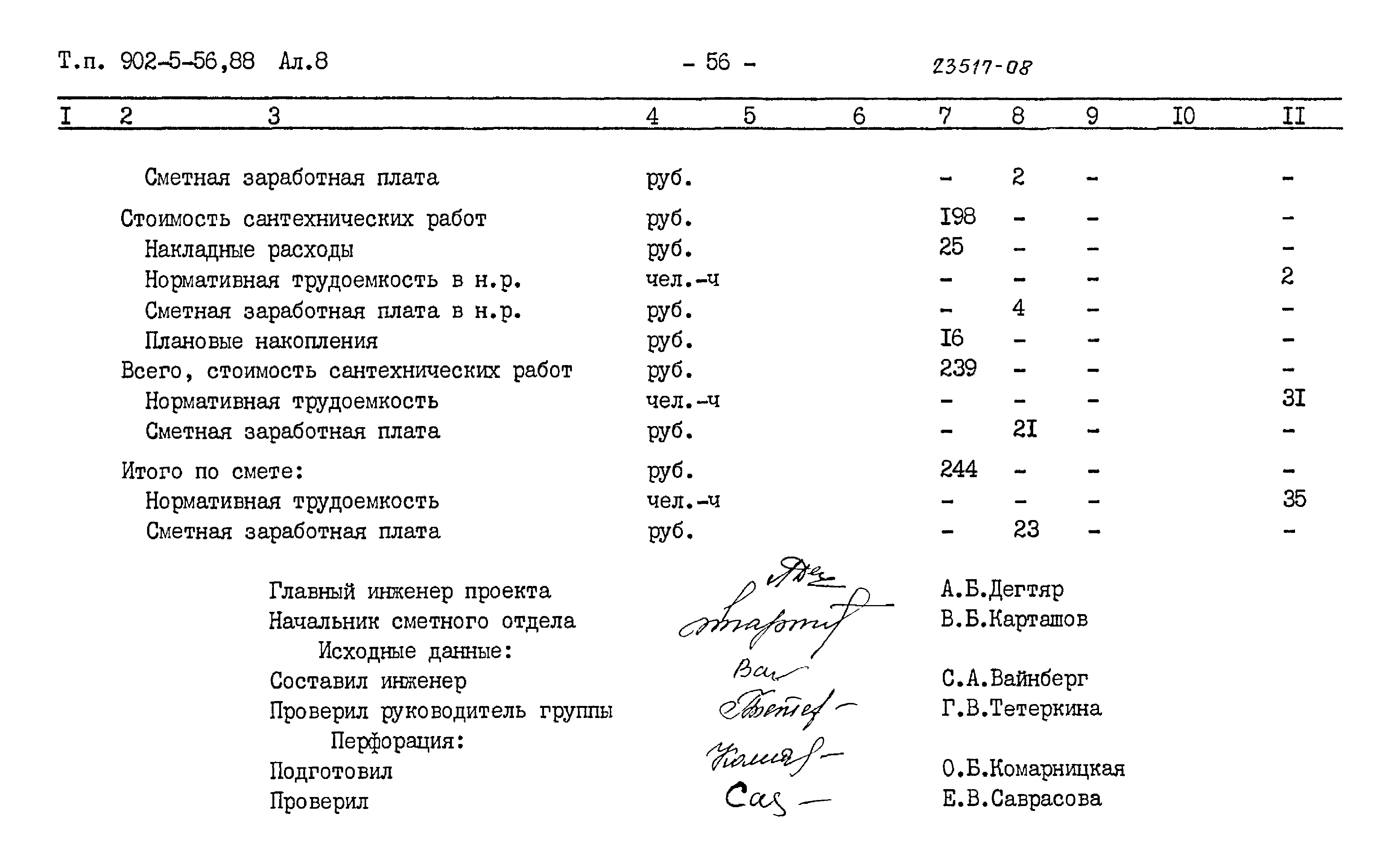 Типовой проект 902-5-56.88